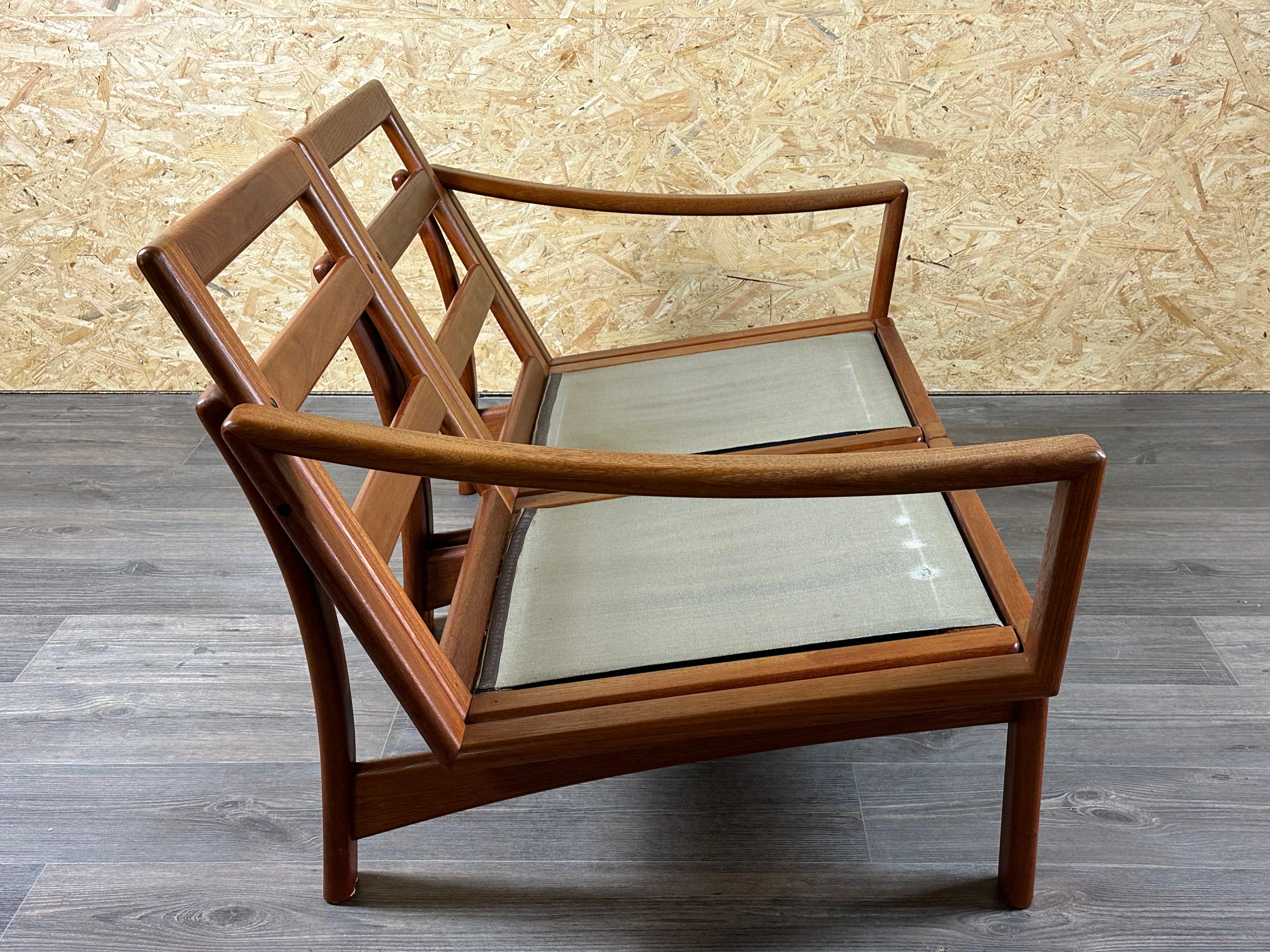 Divano a 2 posti in teak anni '60/'70 di Glostrup Møbelfabrik Danimarca Design in vendita 7