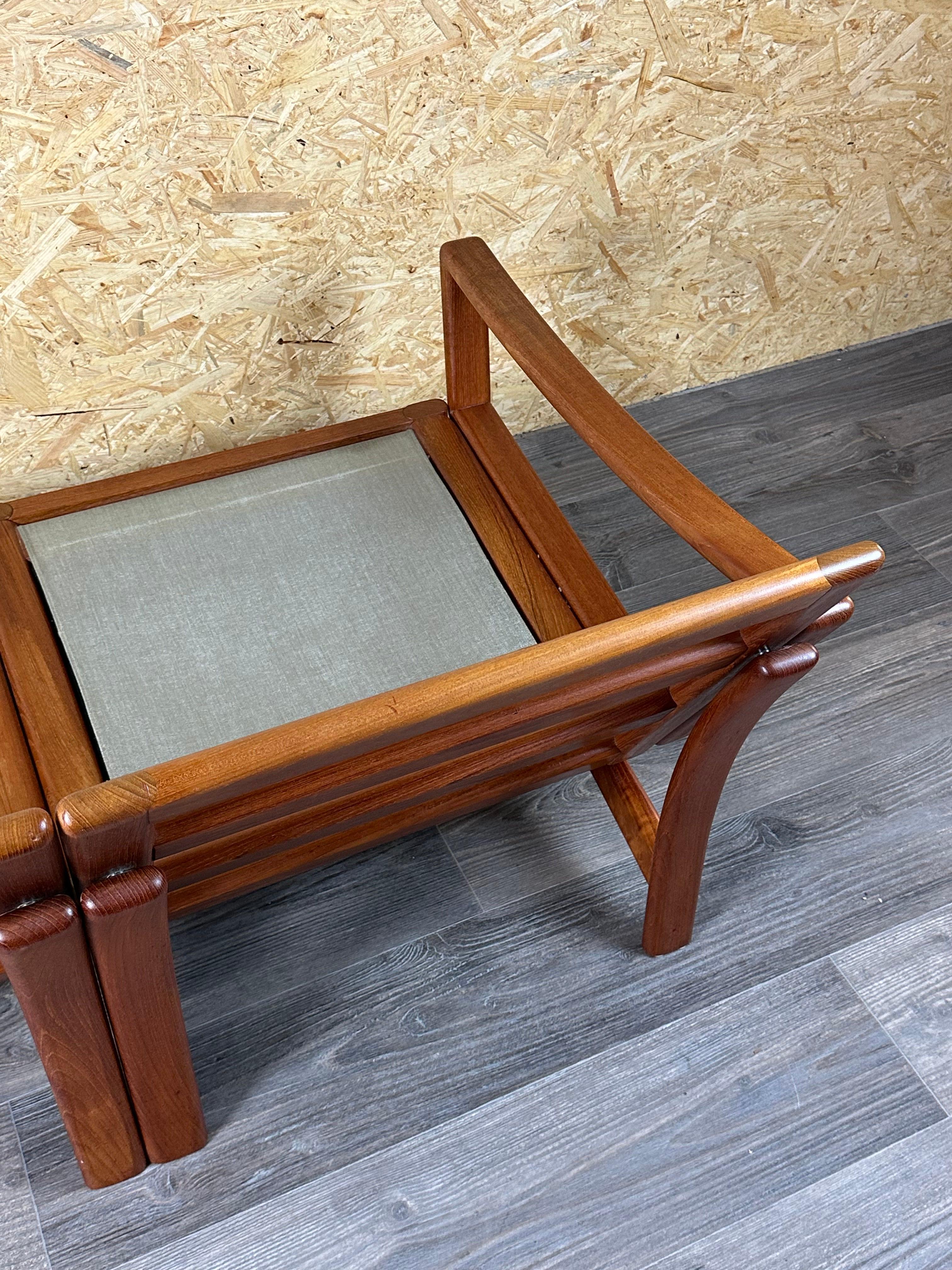 1960s/70s Teak 2-seater sofa by Glostrup Møbelfabrik Denmark Design For Sale 9