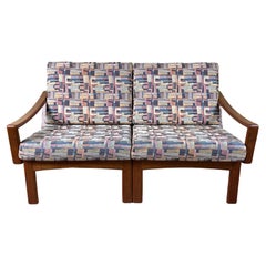 1960s/70s Teak 2-seater sofa by Glostrup Møbelfabrik Denmark Design