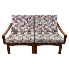 1960s/70s Teak 2-seater sofa by Glostrup Møbelfabrik Denmark Design