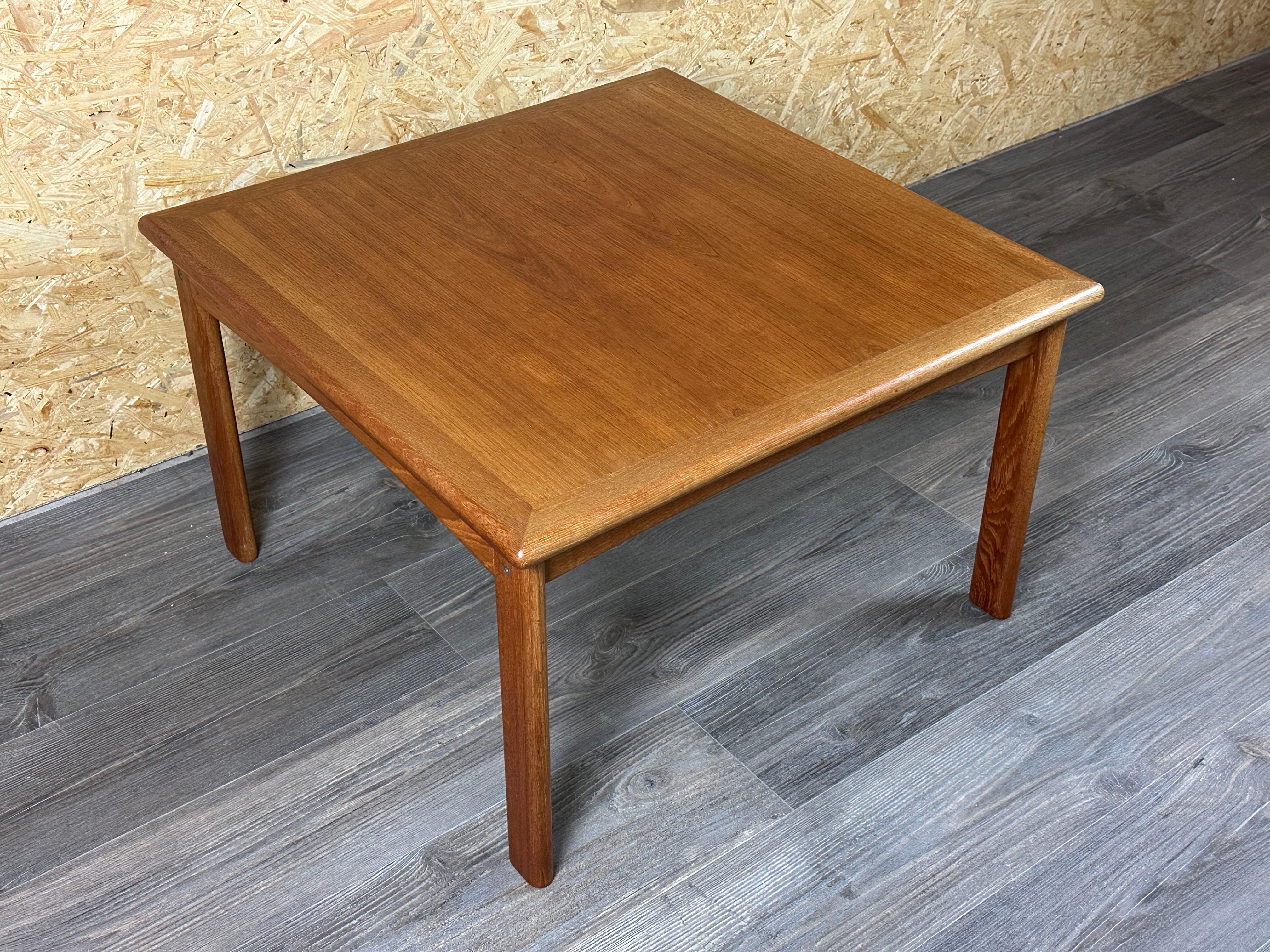 1960er/70er Jahre Couchtisch und Beistelltisch aus Teakholz von Glostrup Møbelfabrik Dänemark im Zustand „Gut“ im Angebot in Neuenkirchen, NI
