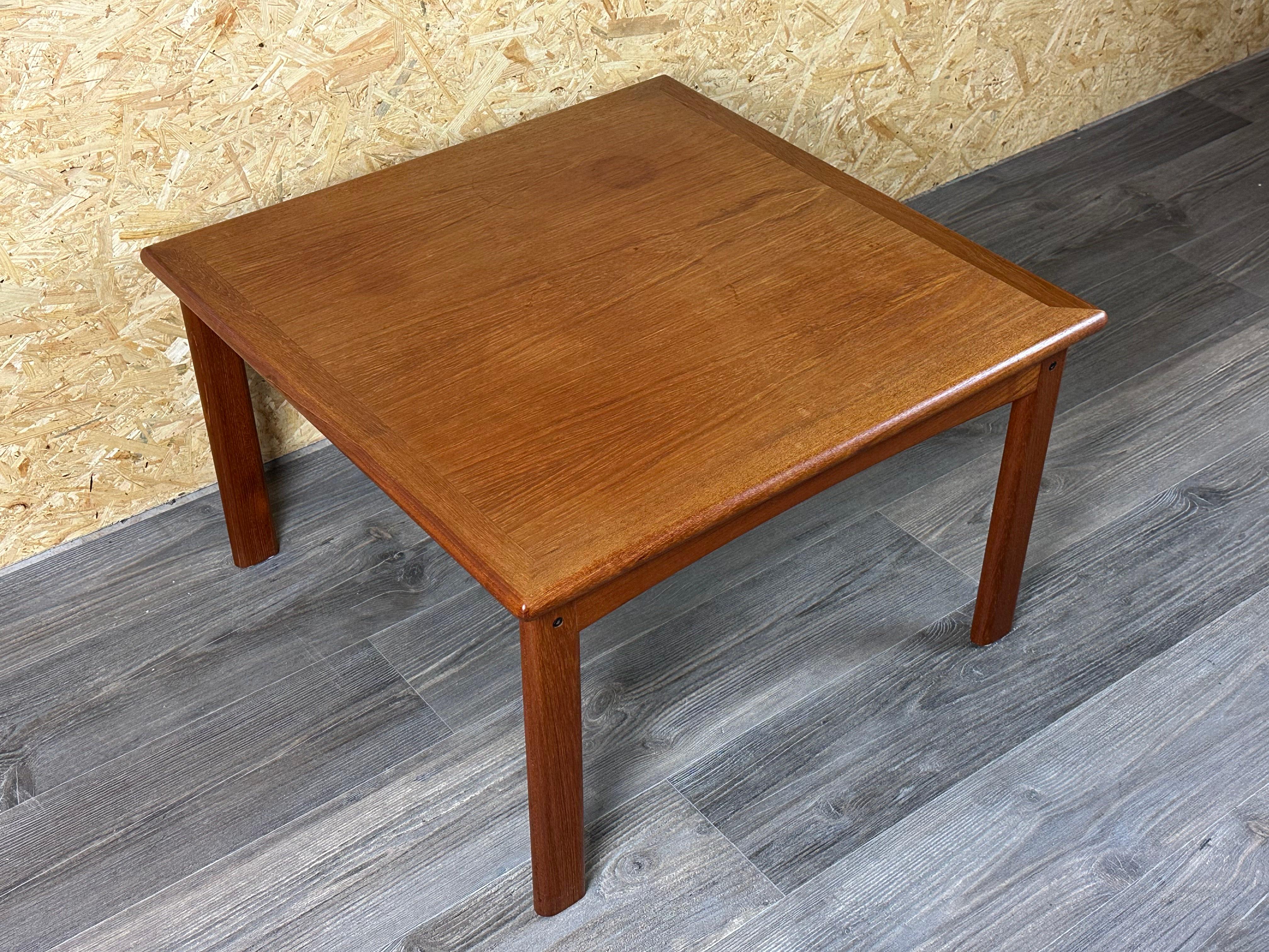 1960er/70er Jahre Couchtisch und Beistelltisch aus Teakholz von Glostrup Møbelfabrik Dänemark im Zustand „Gut“ im Angebot in Neuenkirchen, NI