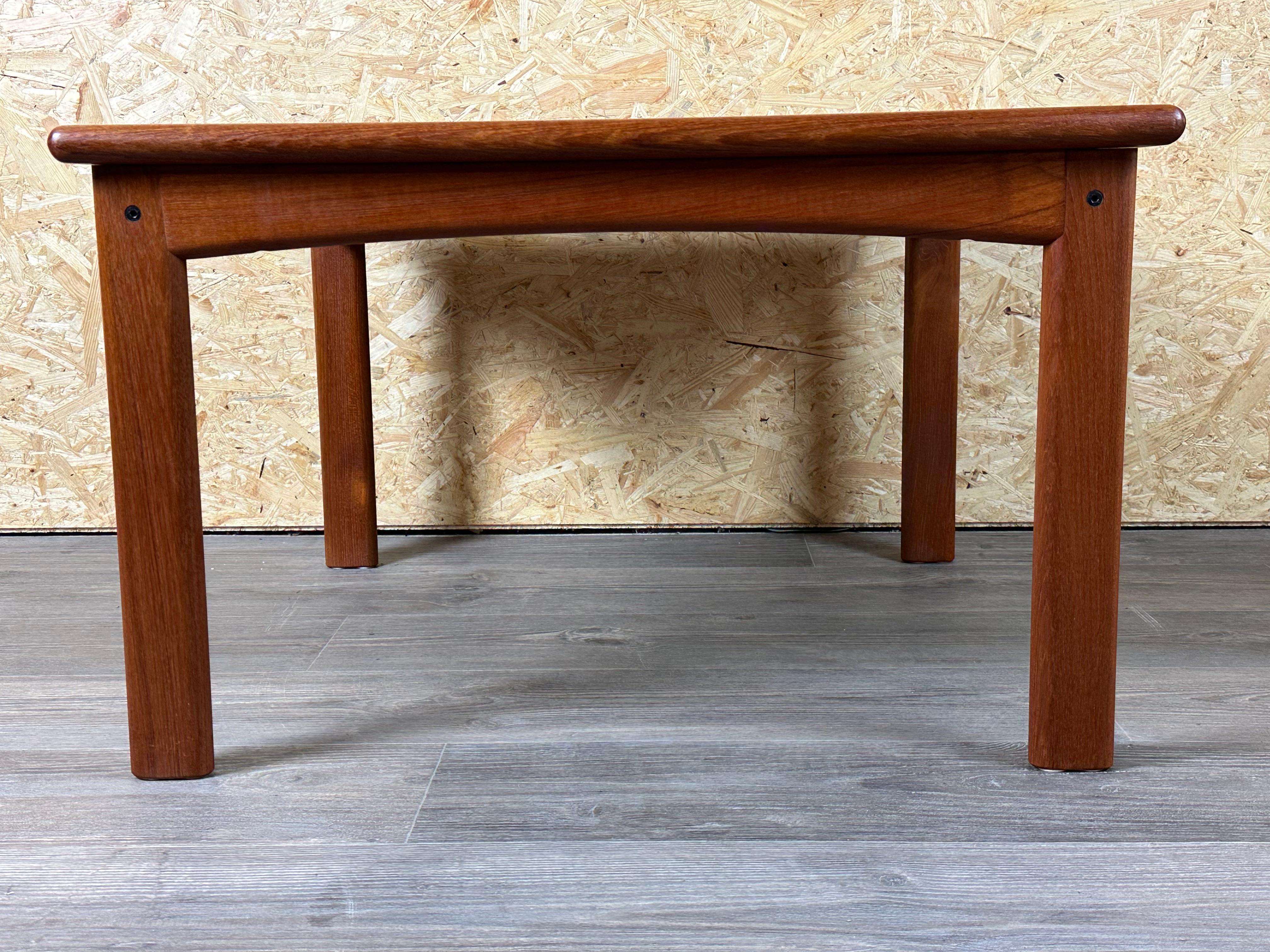 1960er/70er Jahre Couchtisch und Beistelltisch aus Teakholz von Glostrup Møbelfabrik Dänemark im Angebot 1