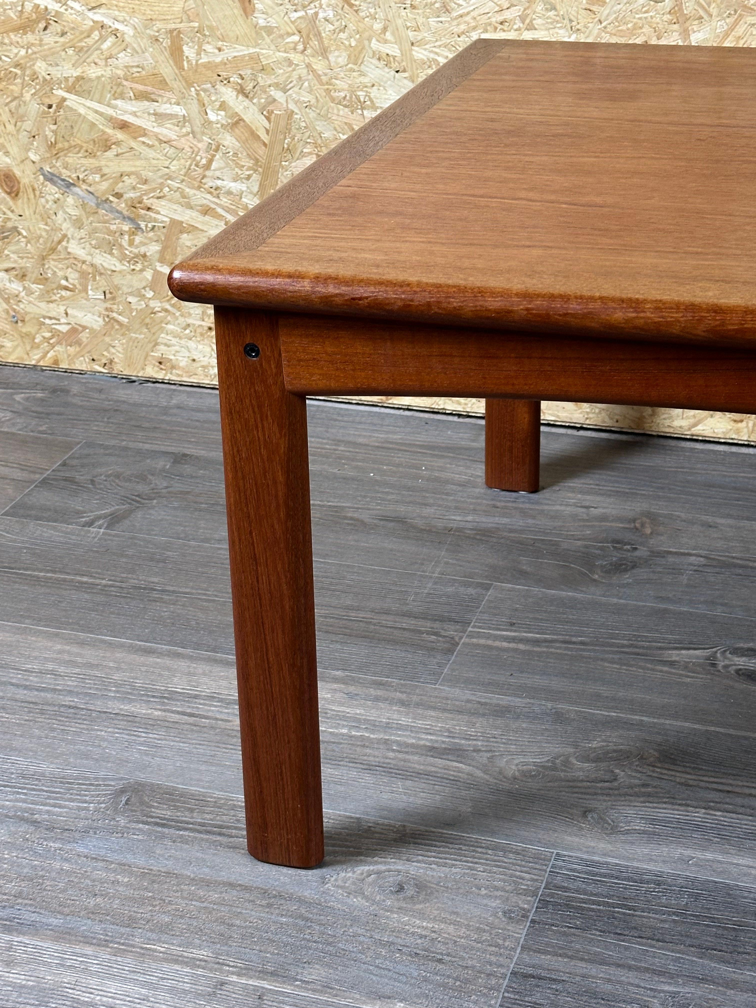 1960er/70er Jahre Couchtisch und Beistelltisch aus Teakholz von Glostrup Møbelfabrik Dänemark im Angebot 2