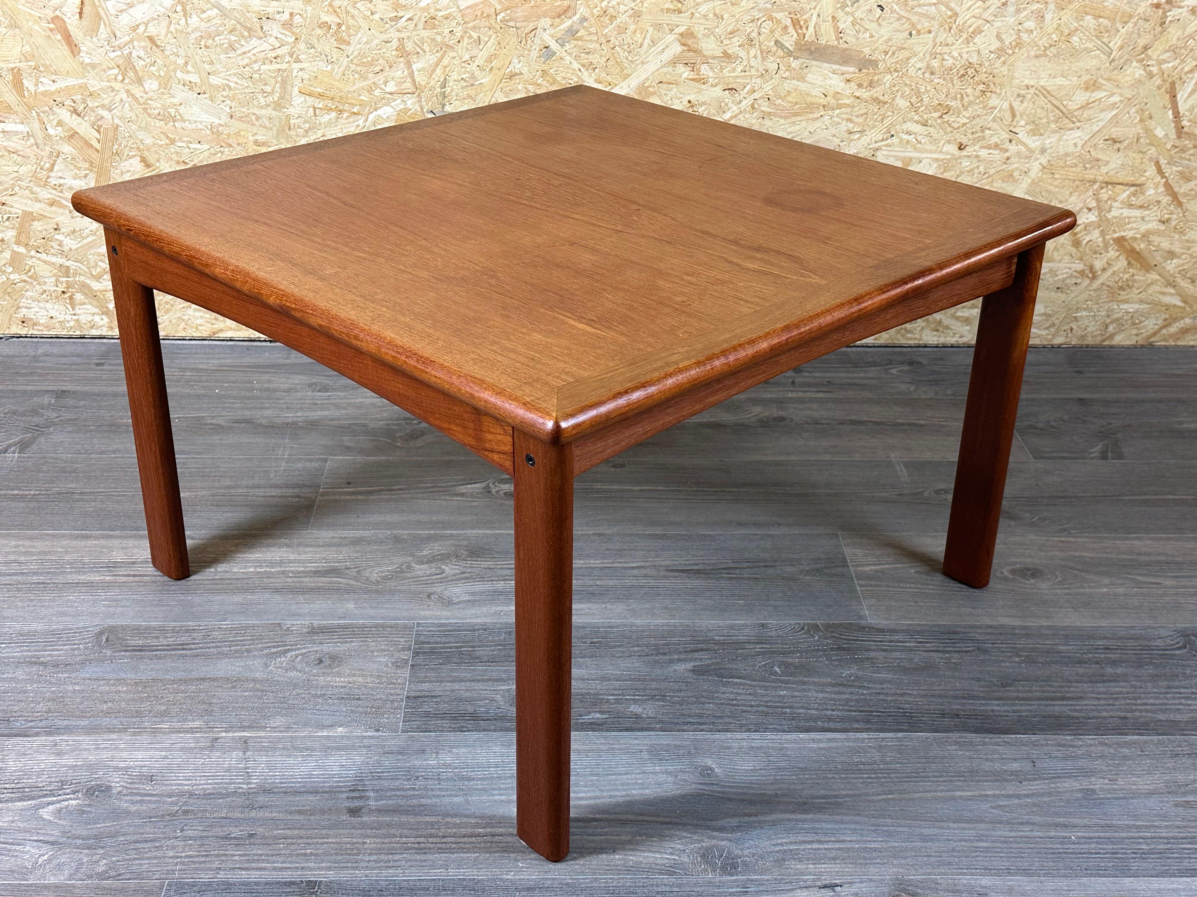 1960er/70er Jahre Couchtisch und Beistelltisch aus Teakholz von Glostrup Møbelfabrik Dänemark im Angebot 4