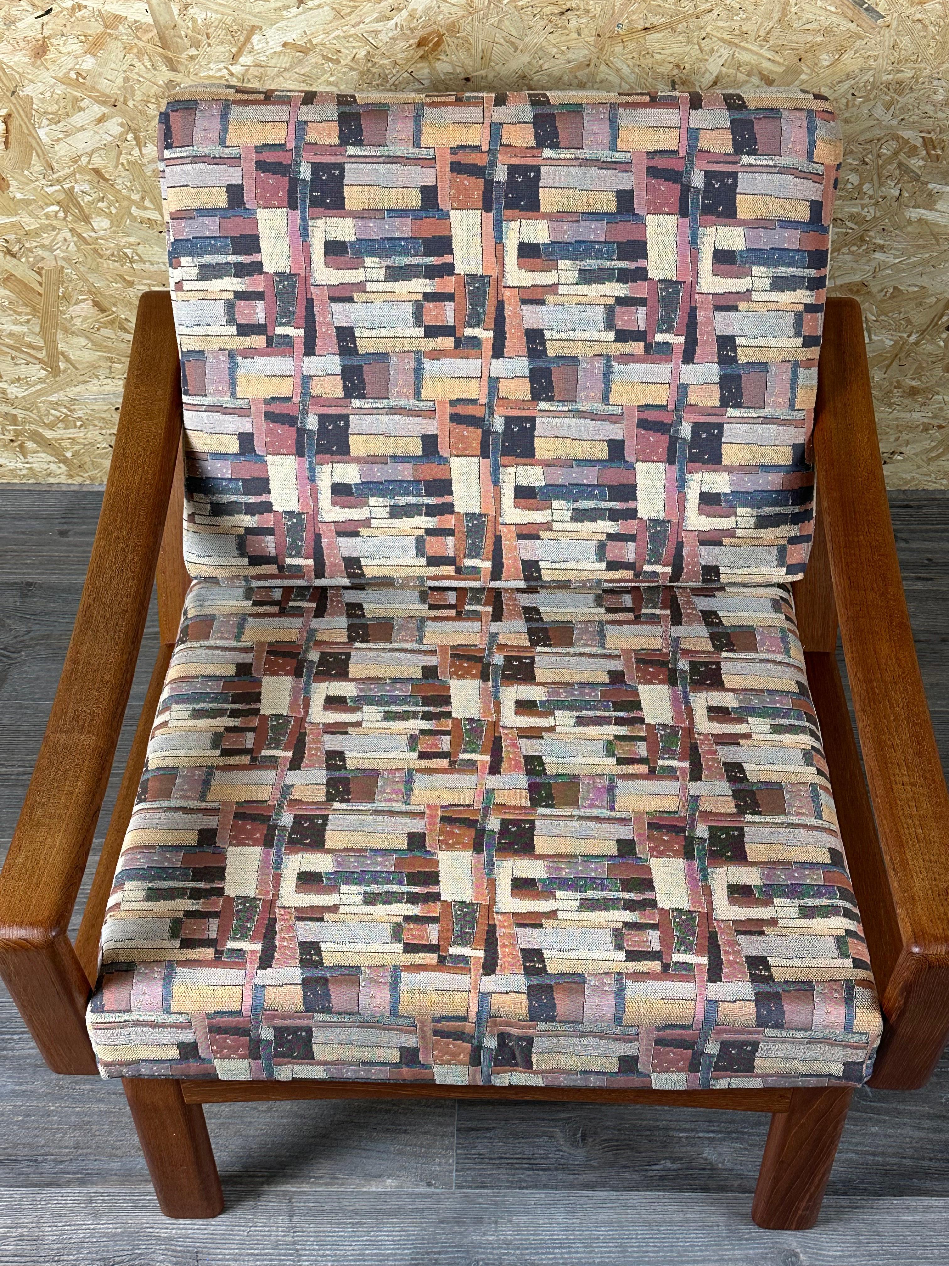 1960s/70s Teck Easy Chair by Glostrup Møbelfabrik Denmark Design en vente 1