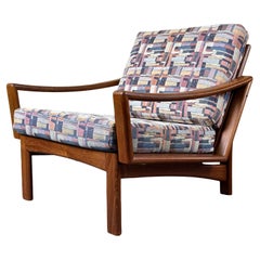 Vintage 1960s/70s Teak Easy Chair by Glostrup Møbelfabrik Denmark Design