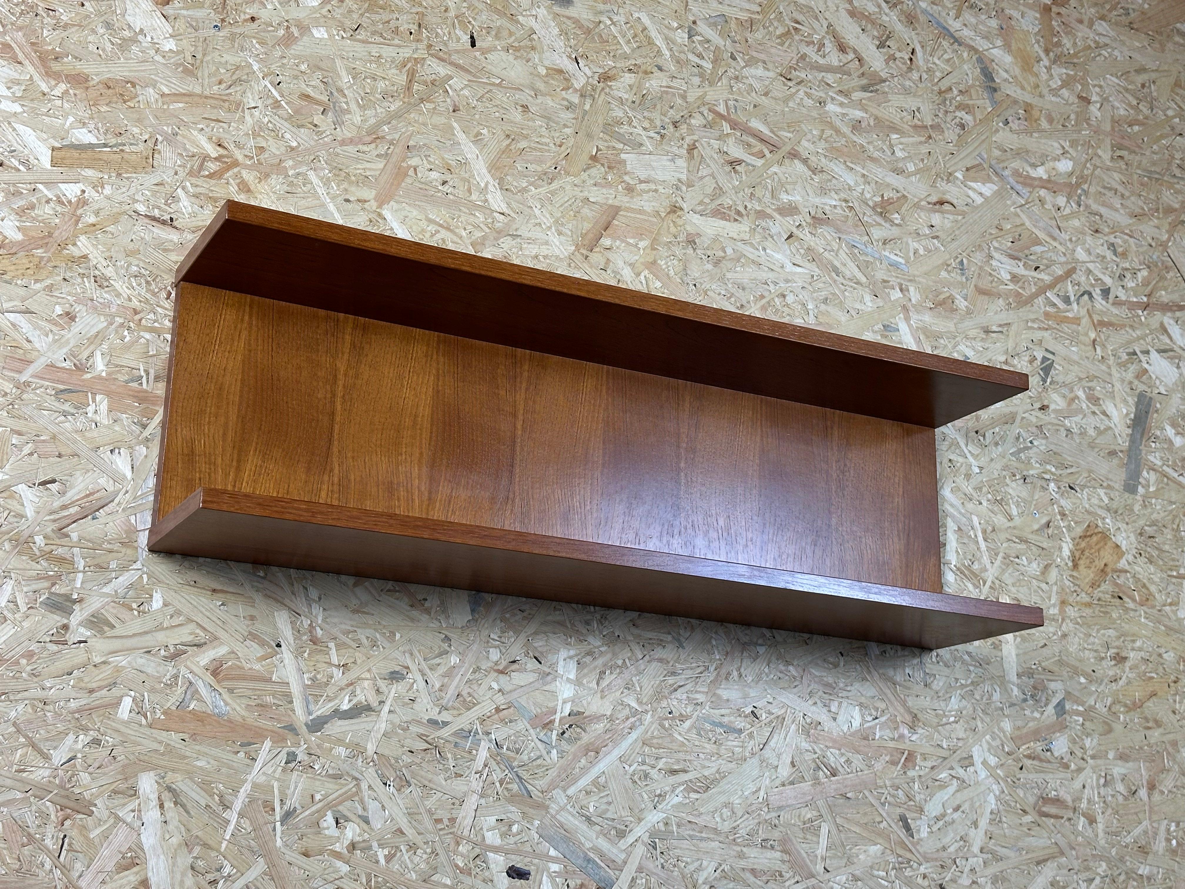 1960s/70s Teak Shelf, Teak Wall Shelf, Danish Design, Denmark For Sale 7
