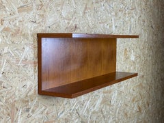 1960s/70s Teak Shelf, Teak Wall Shelf, Danish Design, Denmark