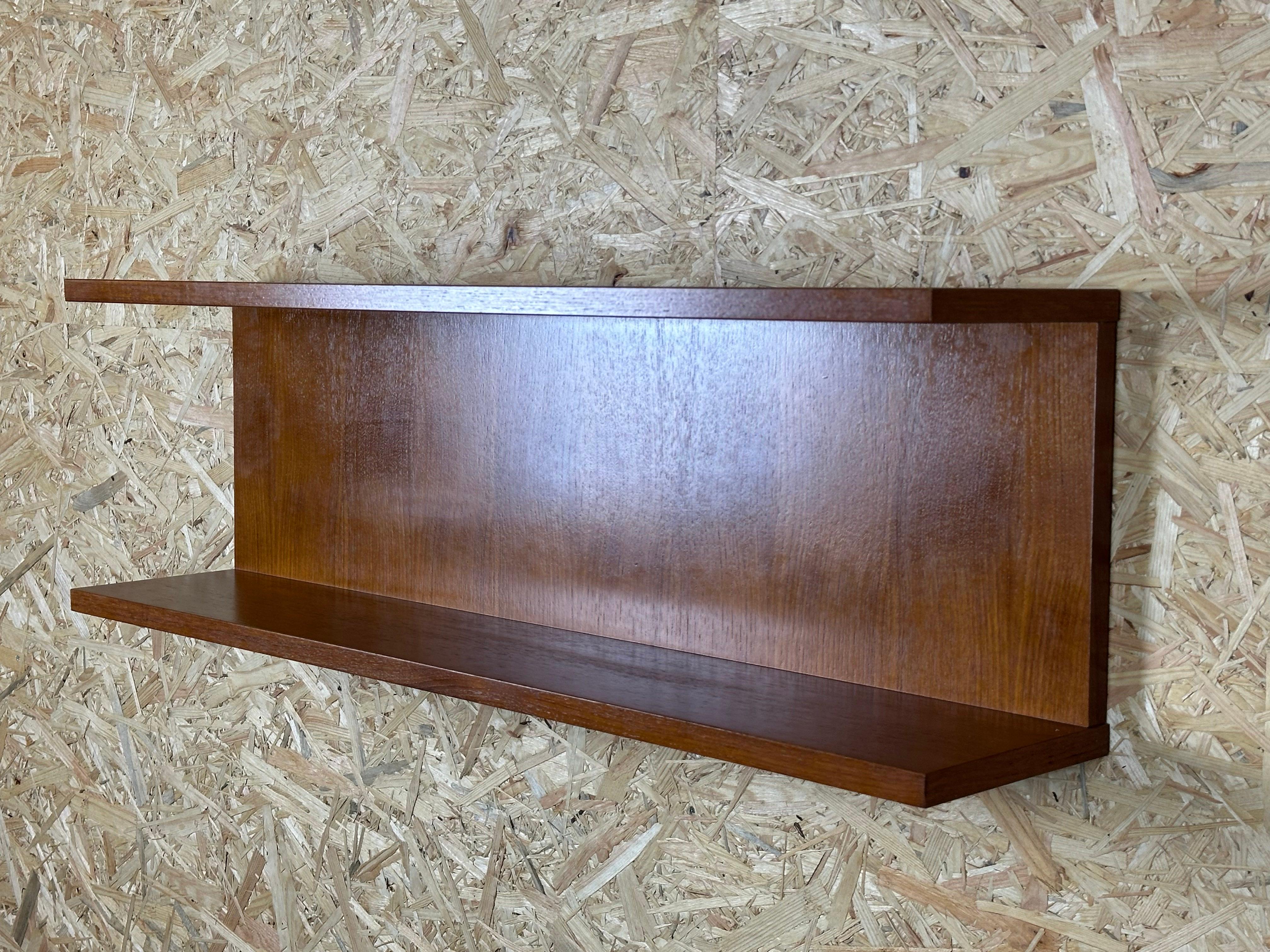 1960s/70s Teak Shelf, Teak Wall Shelf, Danish Design, Denmark For Sale 2