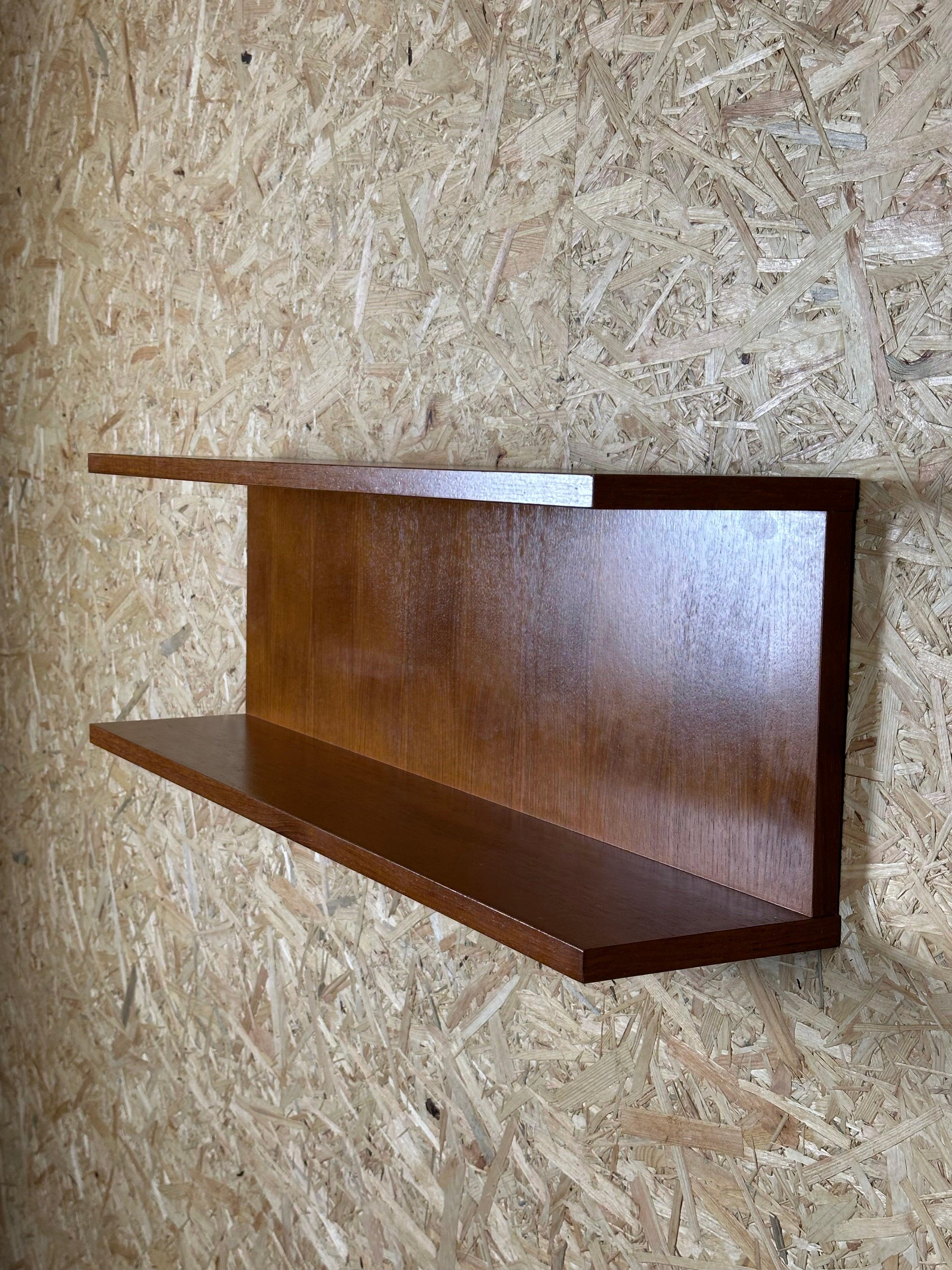 1960s/70s Teak Shelf, Teak Wall Shelf, Danish Design, Denmark For Sale 3