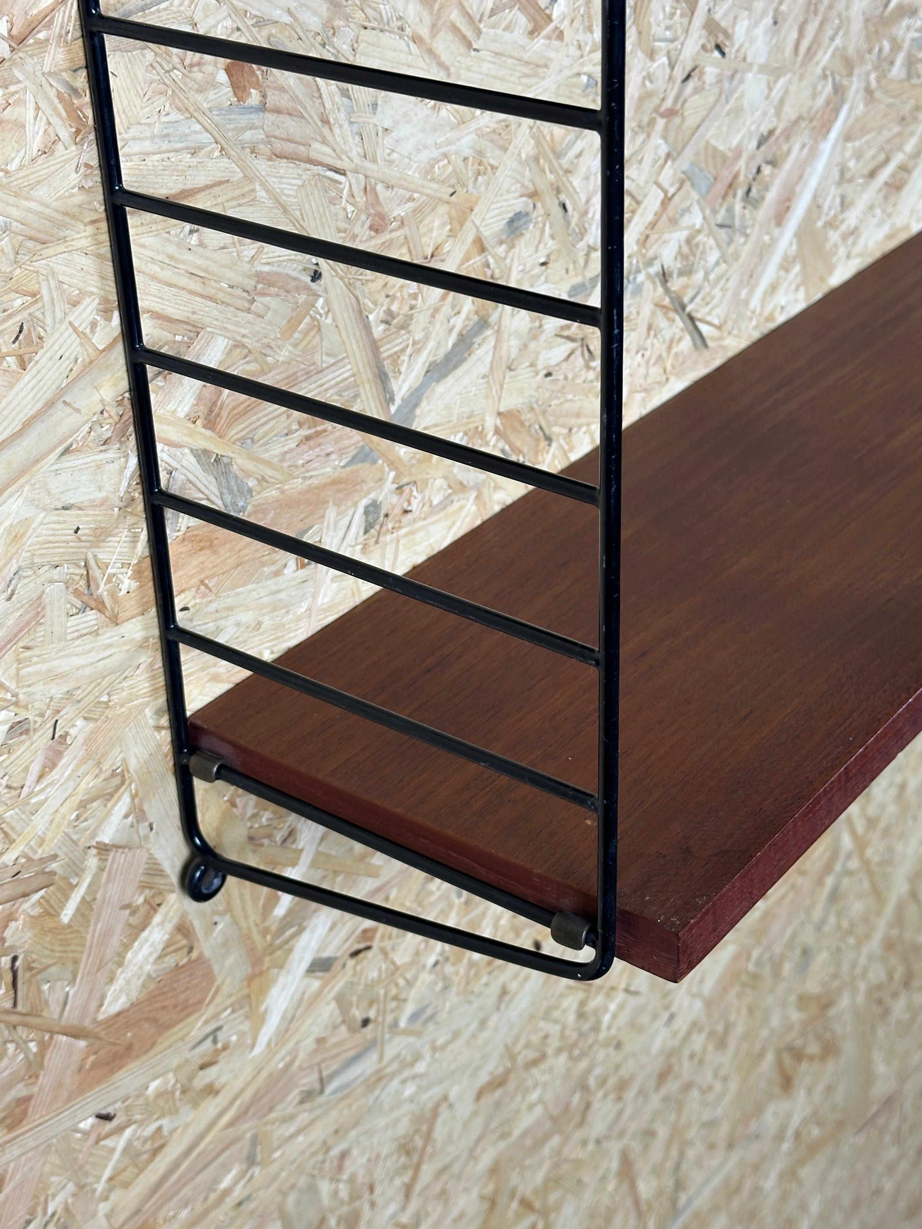 1960s/70s Teak String Shelf Module by Kajsa & Nils 