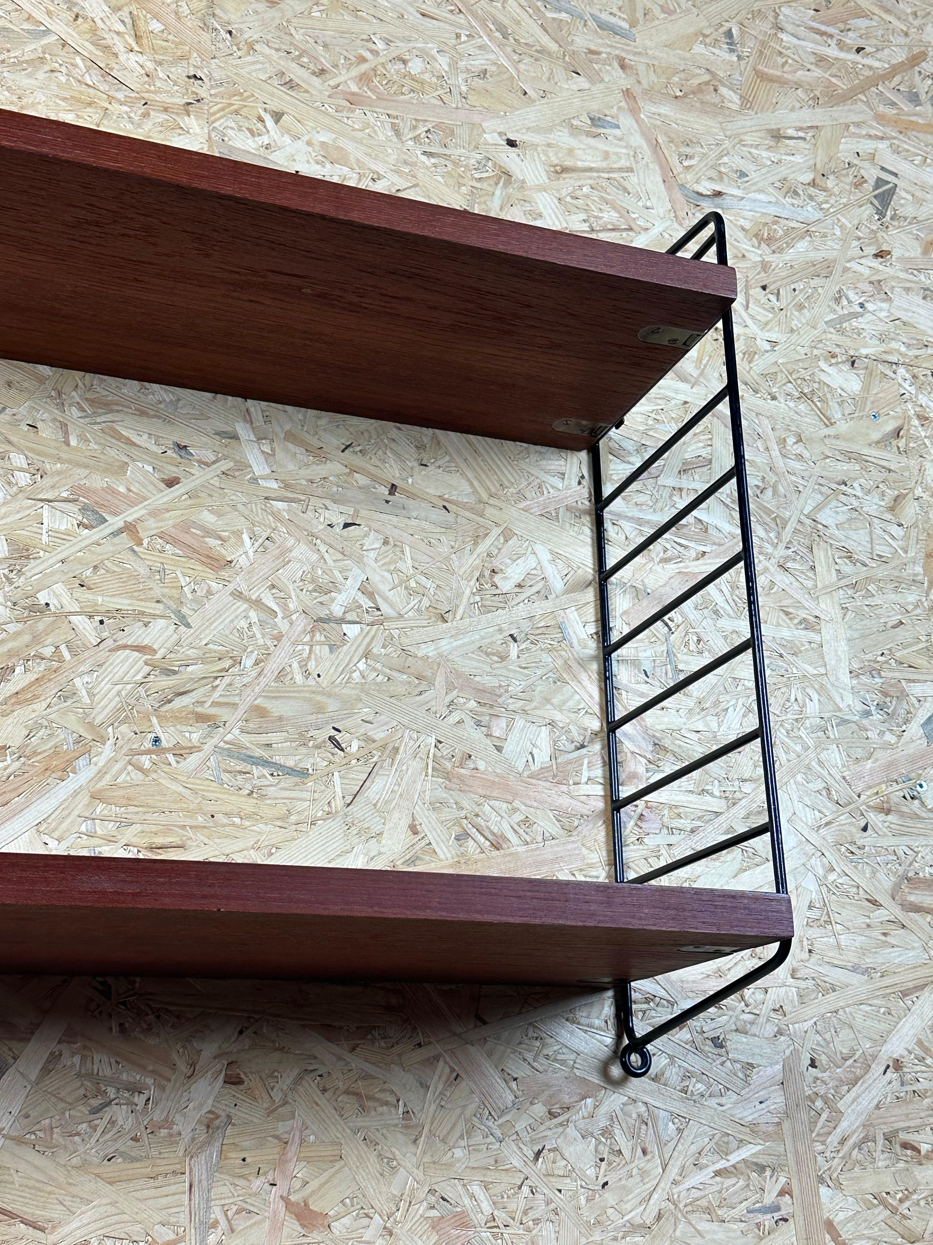 1960s/70s Teak String Shelf Module by Kajsa & Nils 