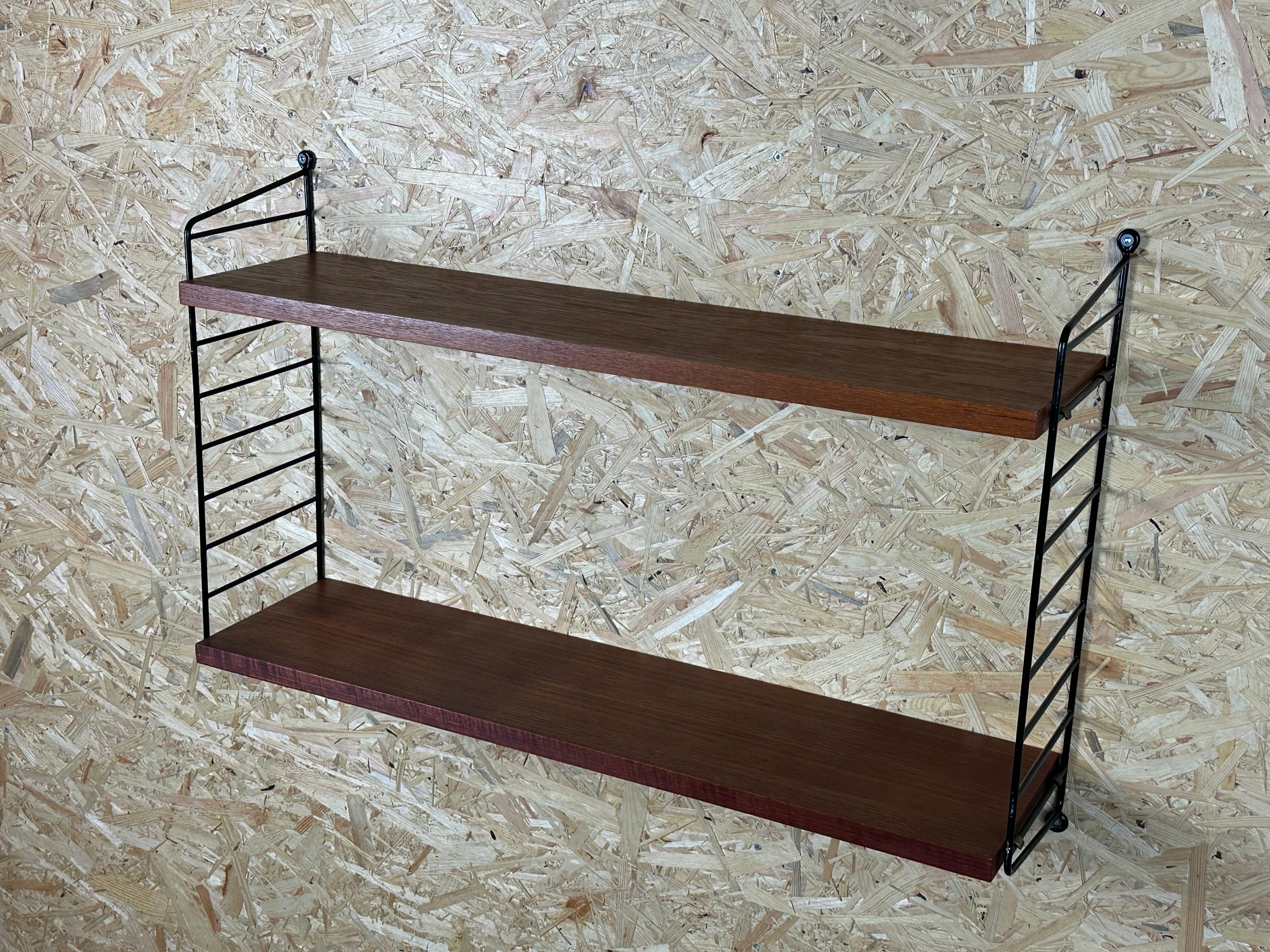 1960s/70s Teak String Shelf Module by Kajsa & Nils 