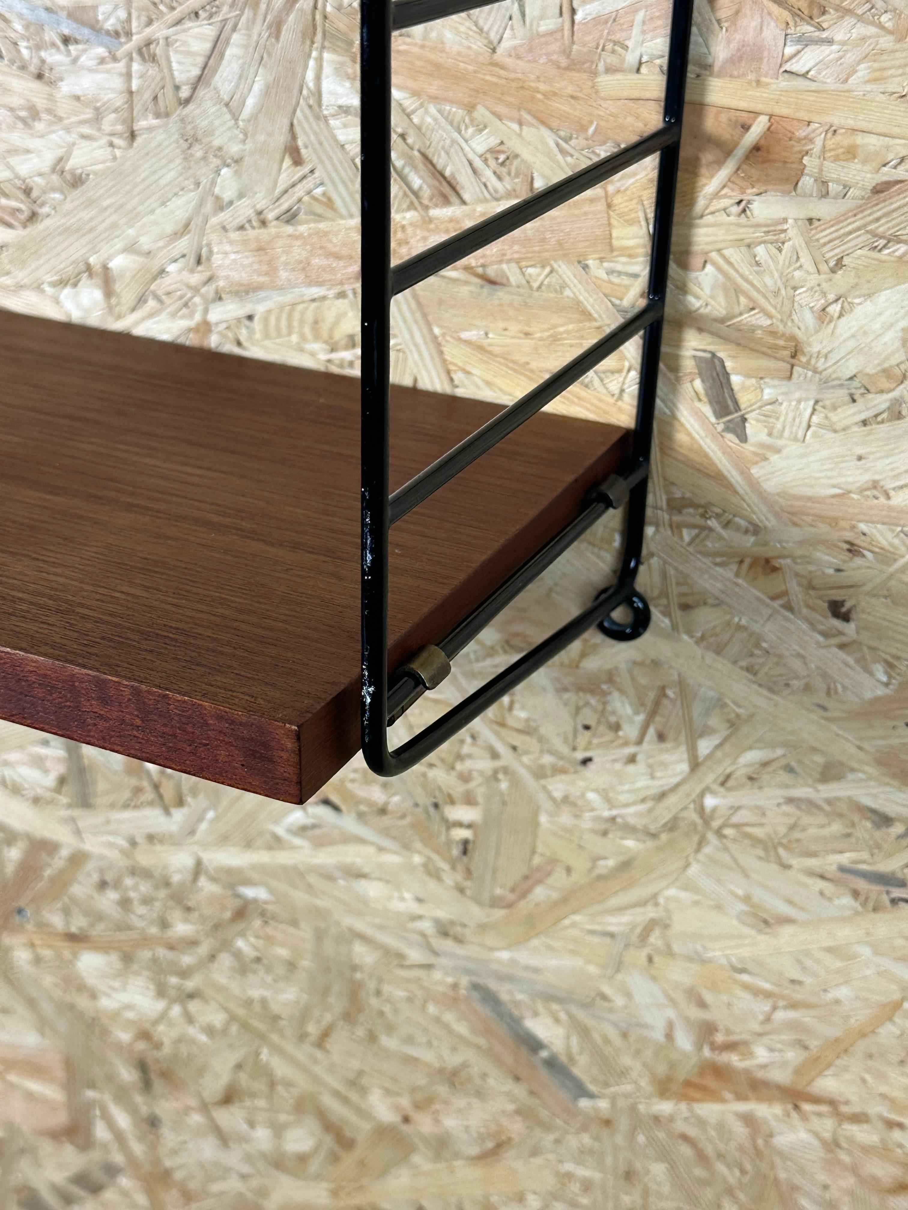 1960s/70s Teak String Shelf Module by Kajsa & Nils 