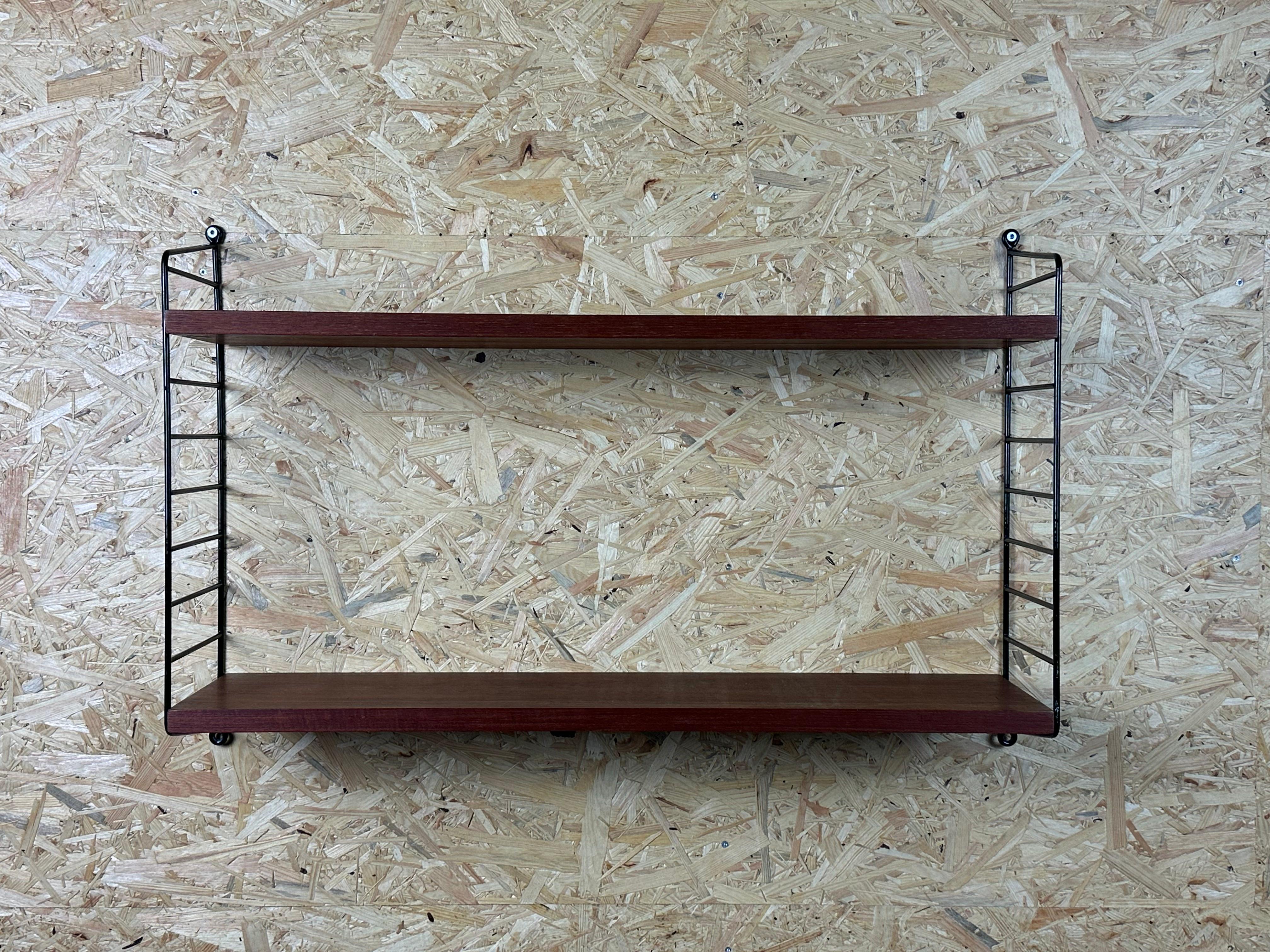 1960s/70s Teak String Shelf Module by Kajsa & Nils 