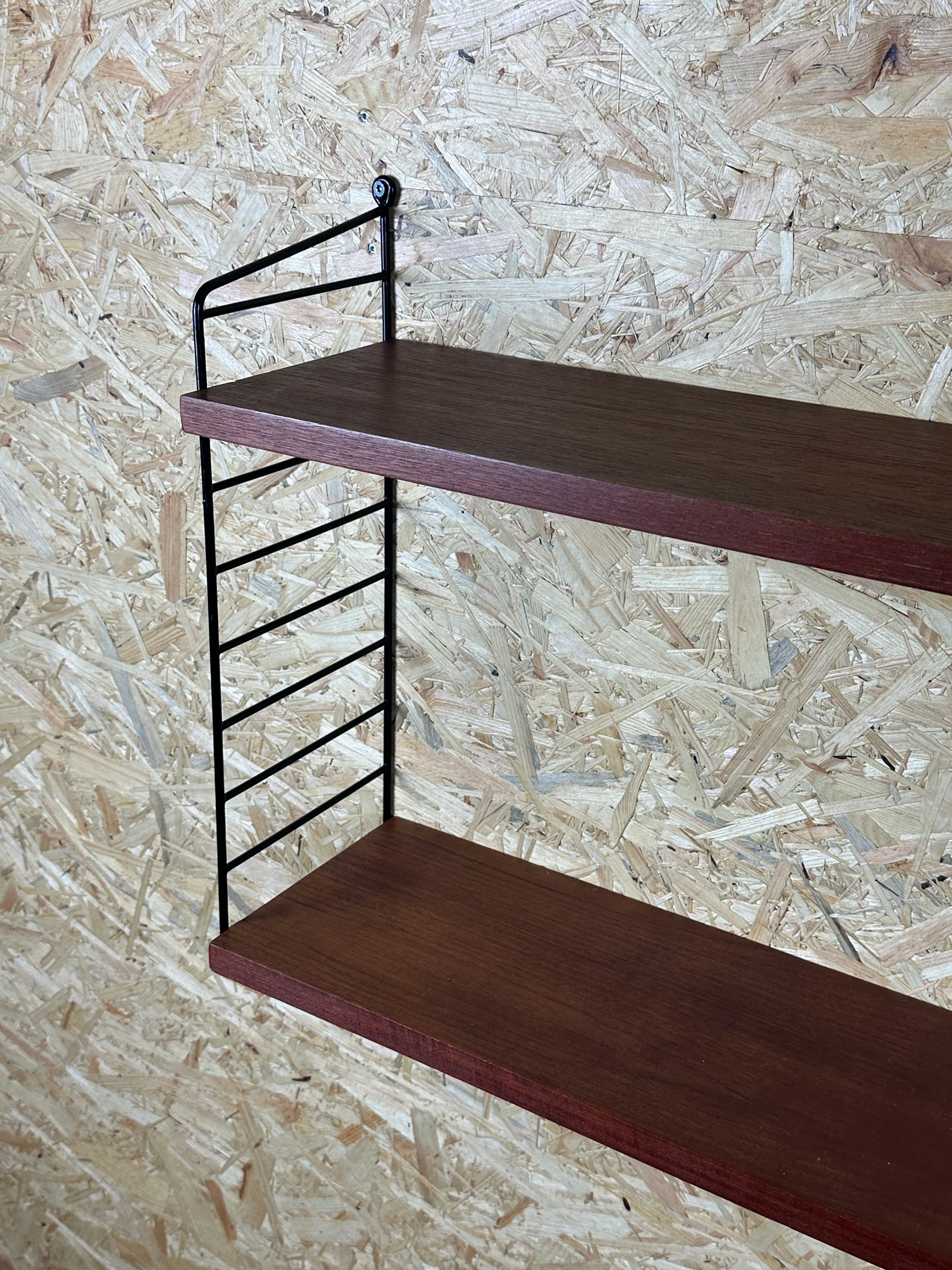 1960s/70s Teak String Shelf Module by Kajsa & Nils 