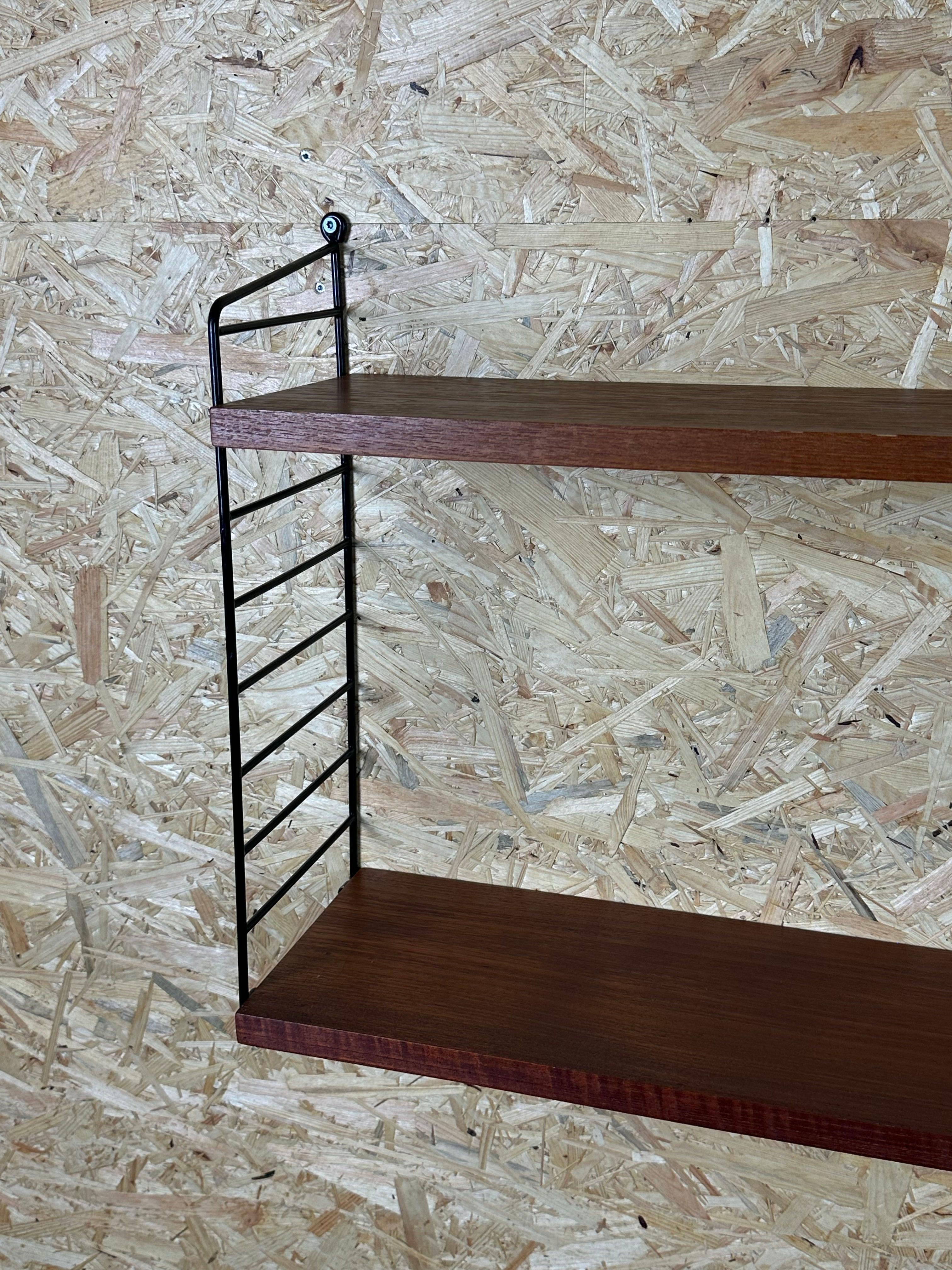 1960s/70s Teak String Shelf Module by Kajsa & Nils 