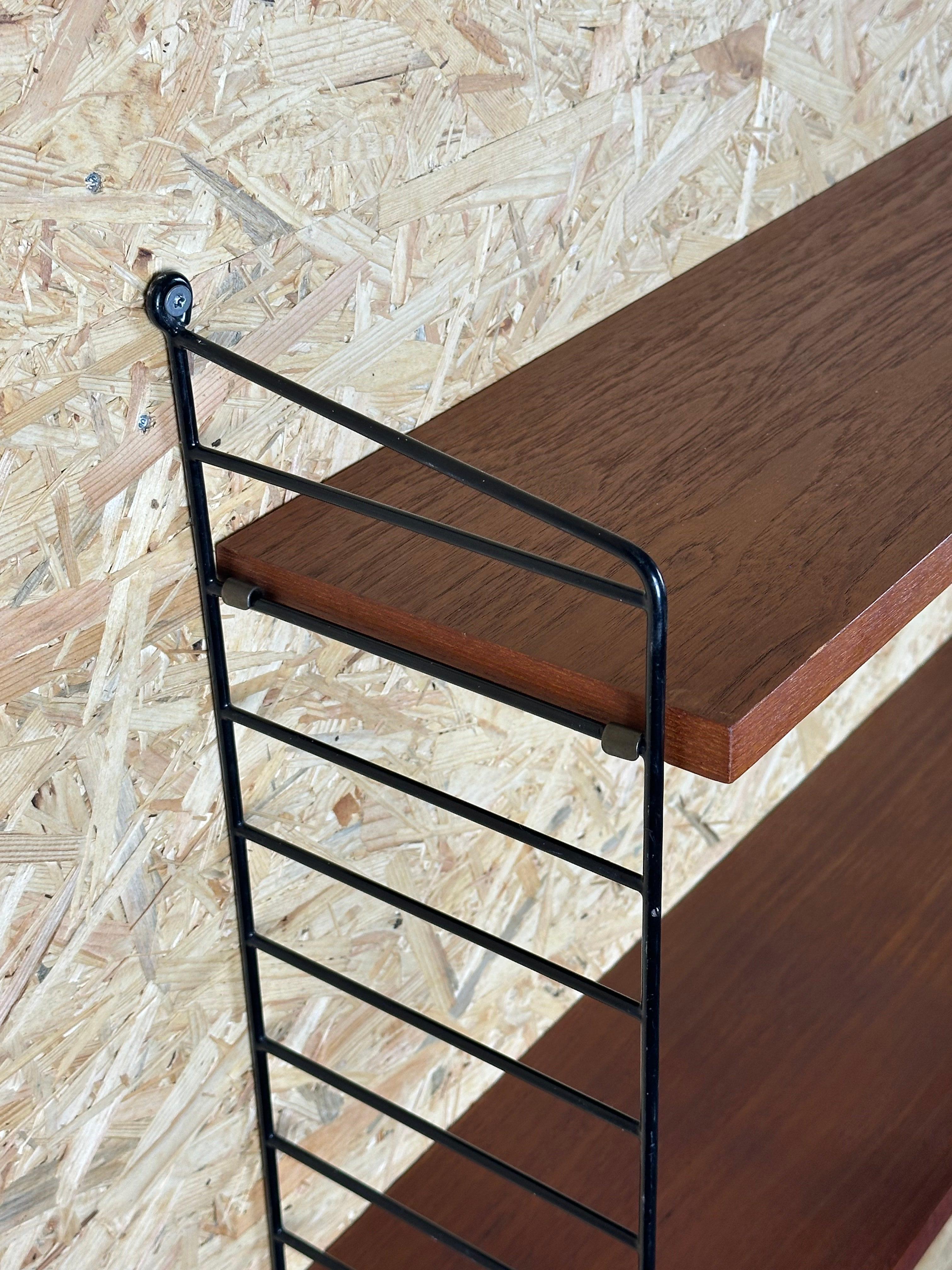 1960s/70s Teak String Shelf Module by Kajsa & Nils 