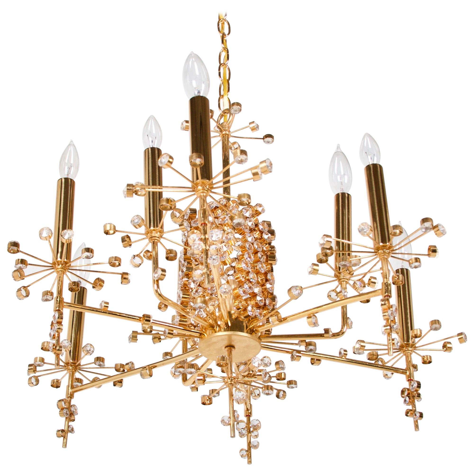 1960s Restored Lobmeyr Sputnik Chandelier by Hans Harald Rath For Sale ...