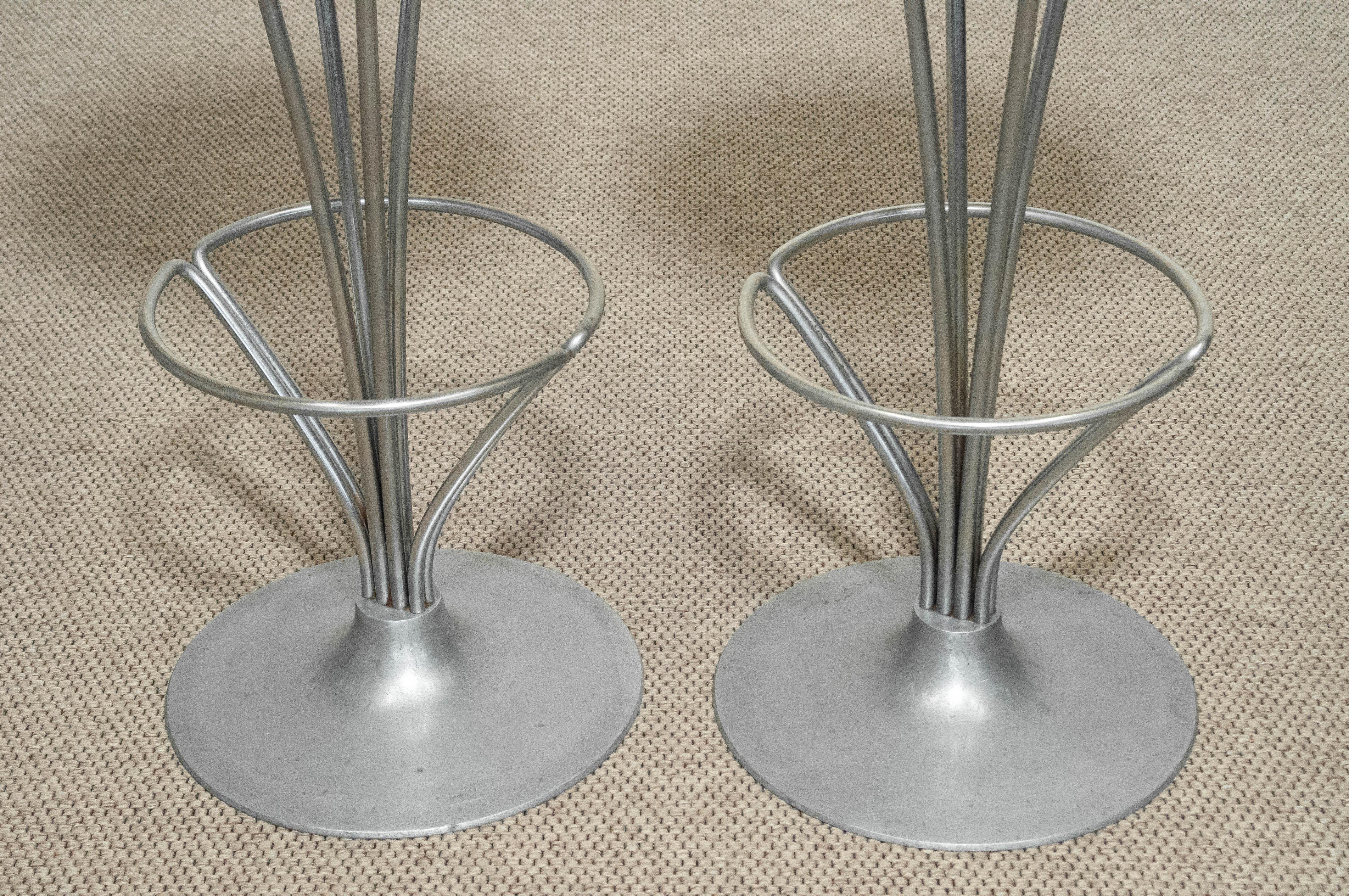 1960s , Paire de tabourets par Piet Hein et Fritz Hansen, Danemark en vente 1
