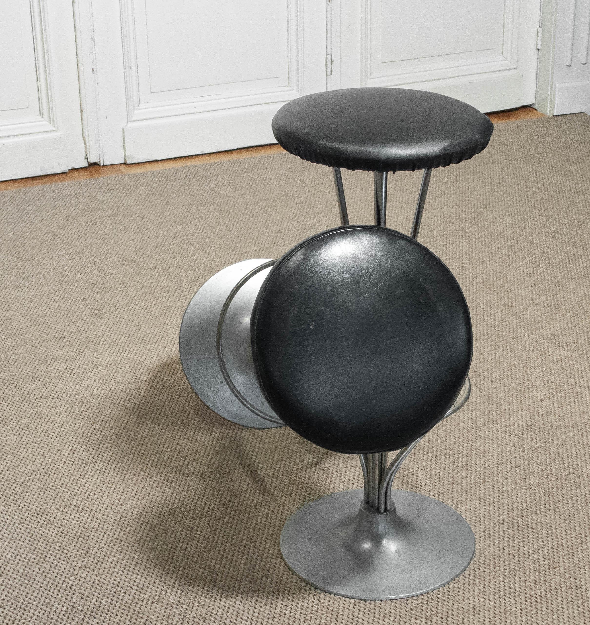 1960s , Paire de tabourets par Piet Hein et Fritz Hansen, Danemark en vente 2