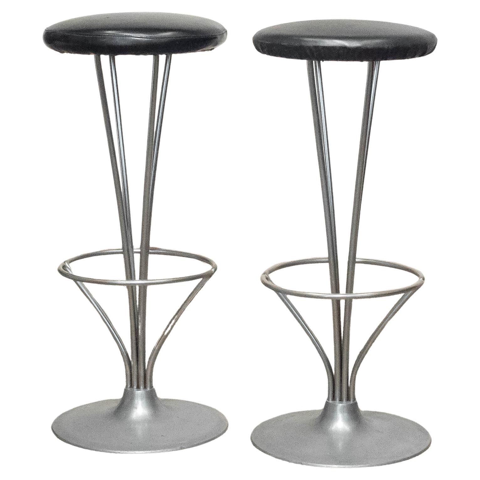 1960s , Paire de tabourets par Piet Hein et Fritz Hansen, Danemark