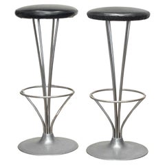 1960s , Paire de tabourets par Piet Hein et Fritz Hansen, Danemark