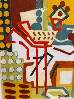 1960's Abstract by Spanish Painter, Quintanilla
