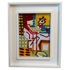 1960's Abstract by Spanish Painter, Quintanilla