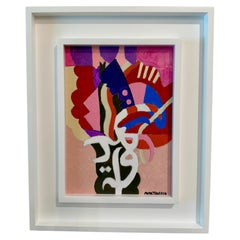 1960's Abstract by Spanish Painter, Quintanilla