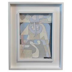 1960's Abstract by Spanish Painter, Quintanilla