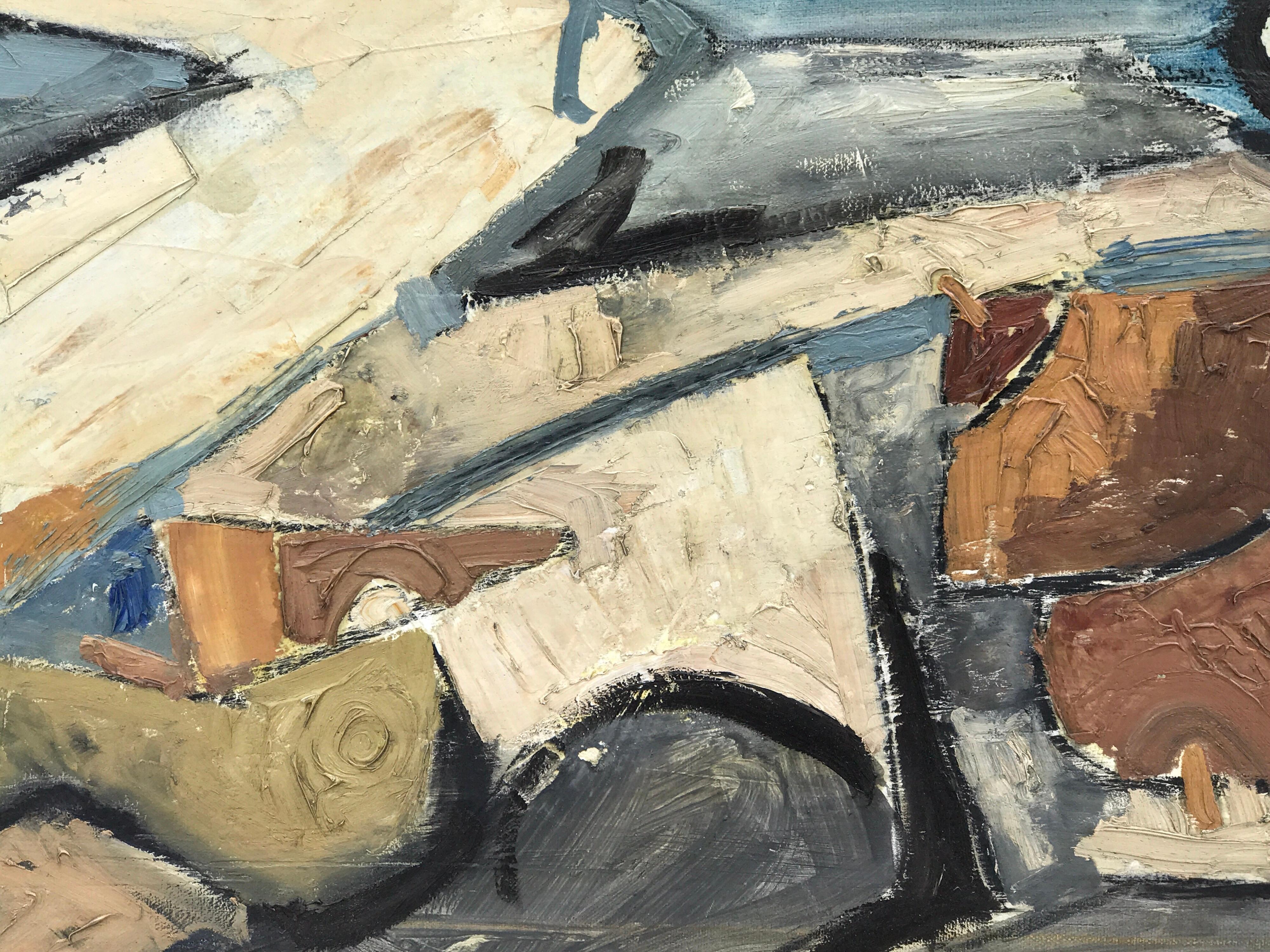 American 1960s Abstract Nude by, Lucia Lopez