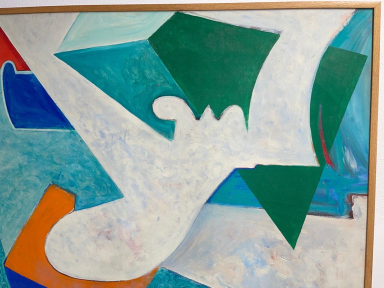1960's Abstract Painting For Sale at 1stDibs