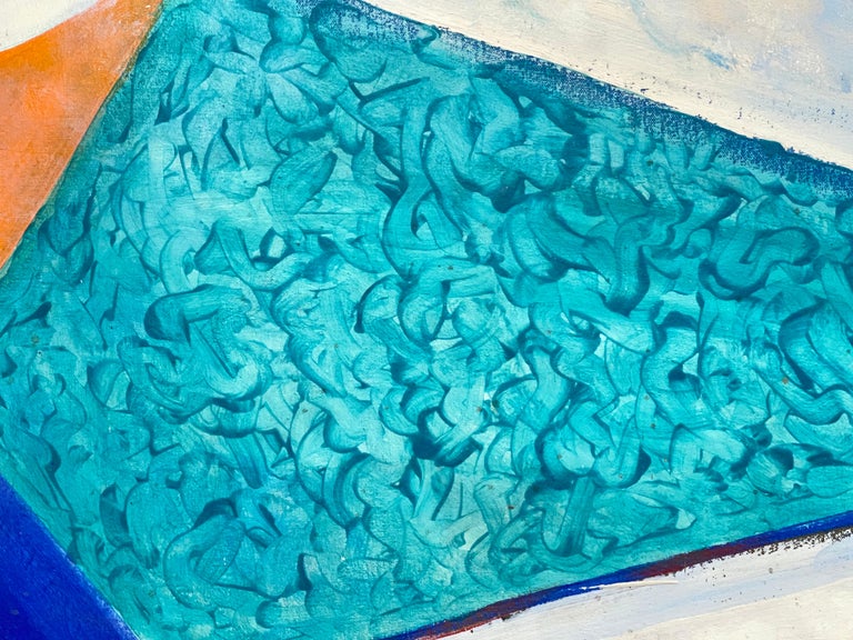 1960's Abstract Painting For Sale at 1stDibs