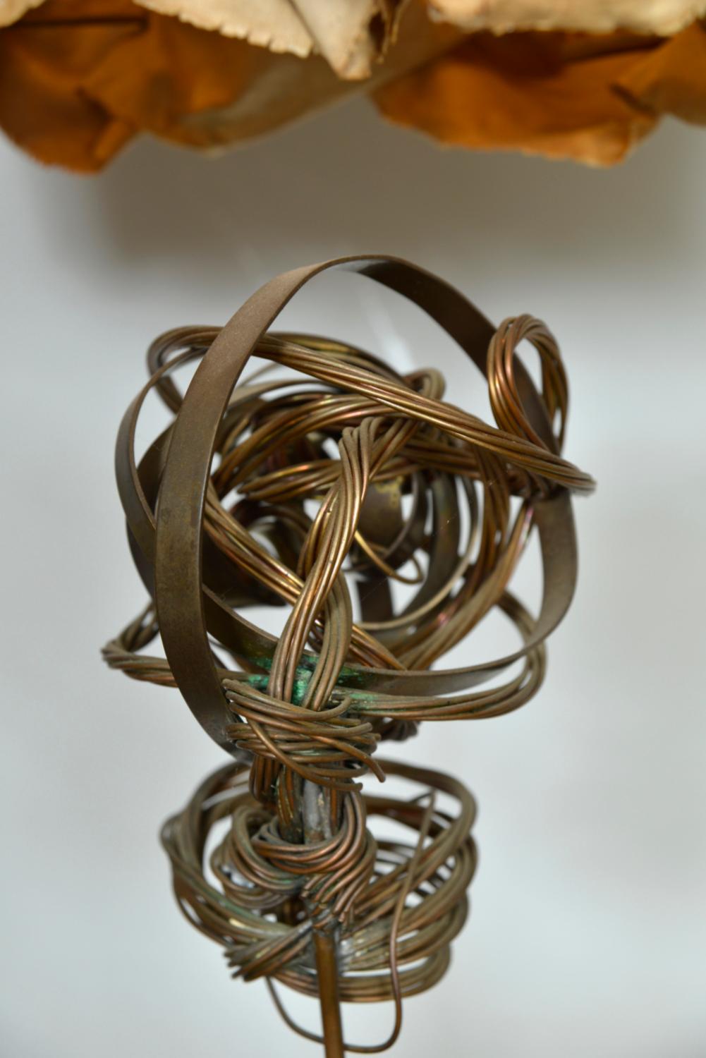1960s Abstract Standard Lamp Sculpture by David Graves Figurative Handcrafted For Sale 3