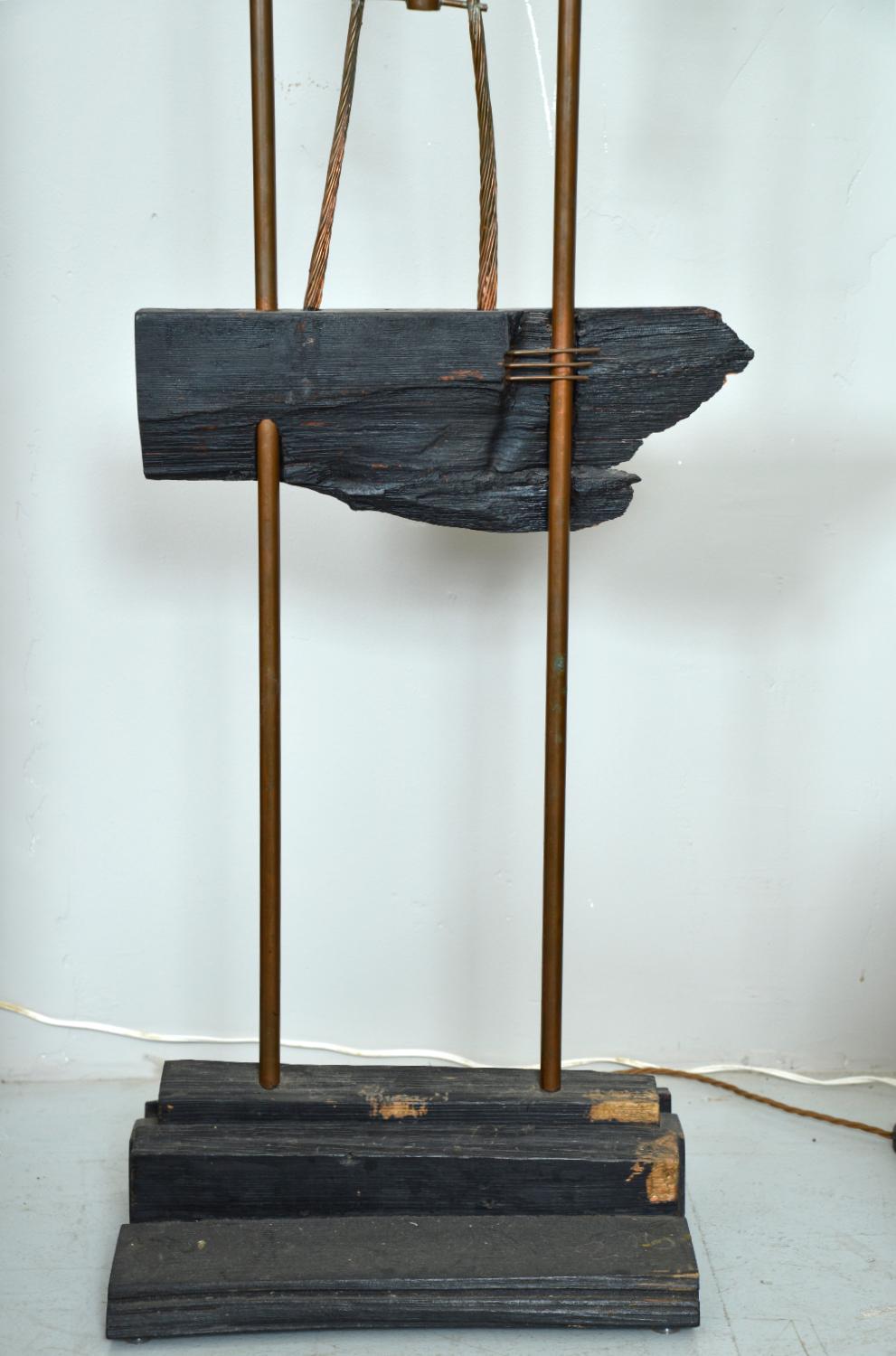 1960s Abstract Standard Lamp Sculpture by David Graves Figurative Handcrafted For Sale 7