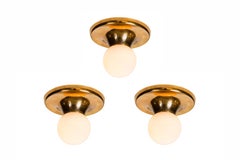 1960s Achille Castiglioni 'Light Ball' Wall or Ceiling Lamp for Flos