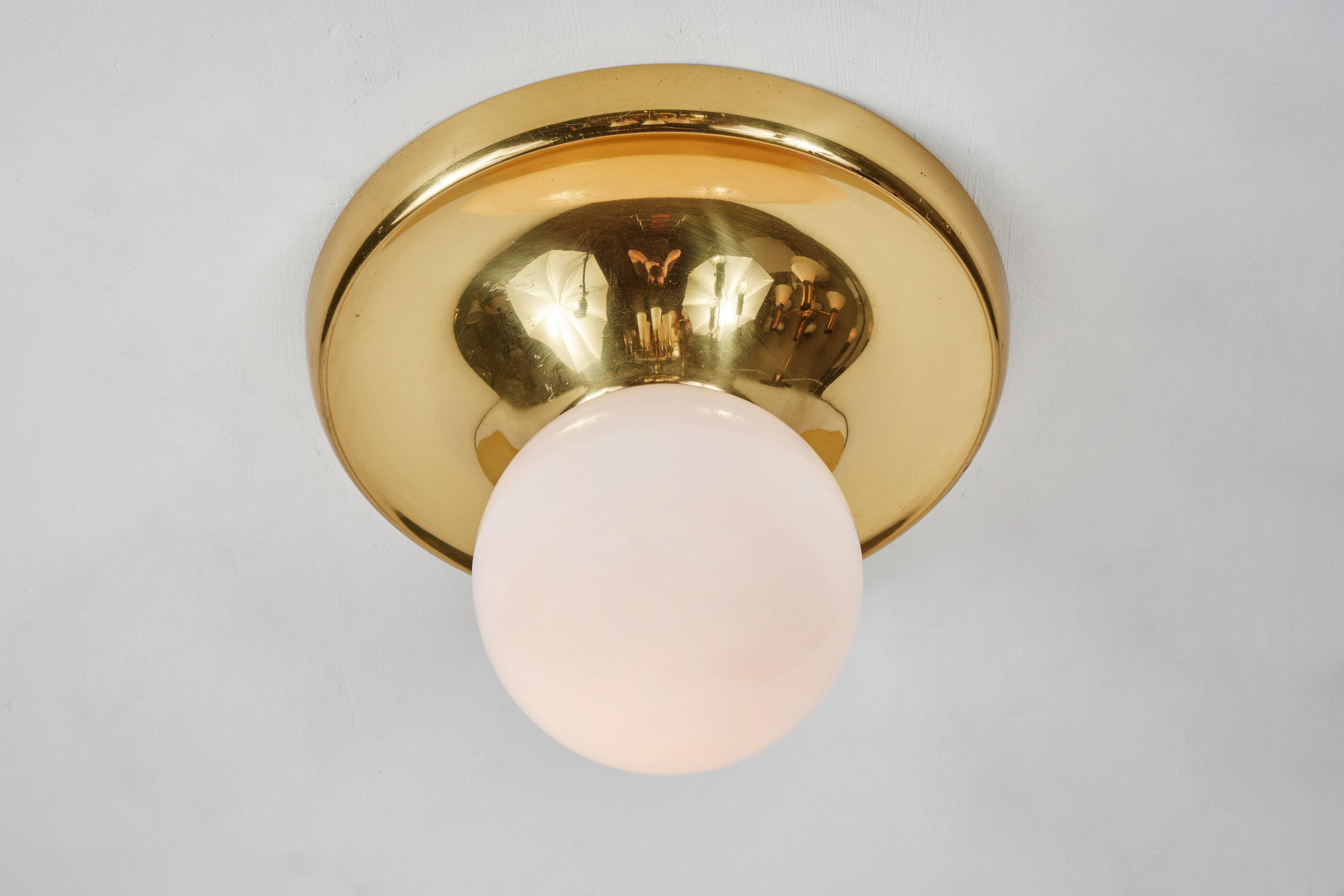 Mid-Century Modern 1960s Achille Castiglioni 'Light Ball' Wall or Ceiling Lamp for Flos