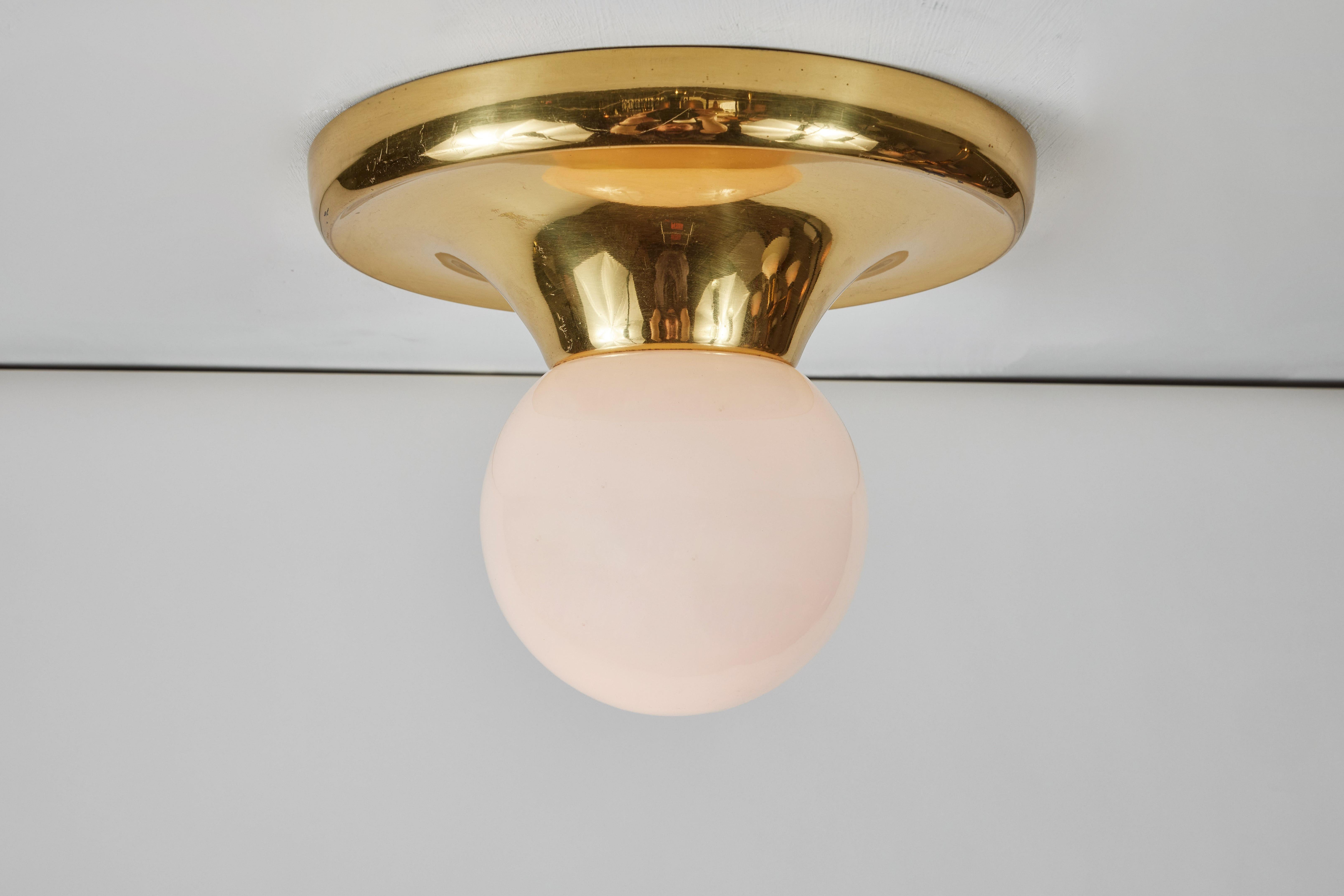 Italian Petite 1960s Achille Castiglioni & Pier Giacomo 'Light Ball' Wall / Ceiling Lamp