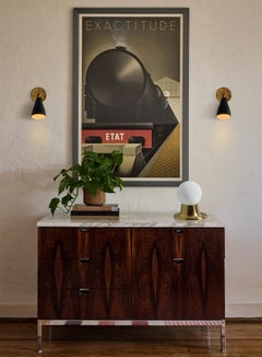 Achille Castiglioni & Pier Giacomo: „Lichtkugel“-Tischlampe, 1960er Jahre