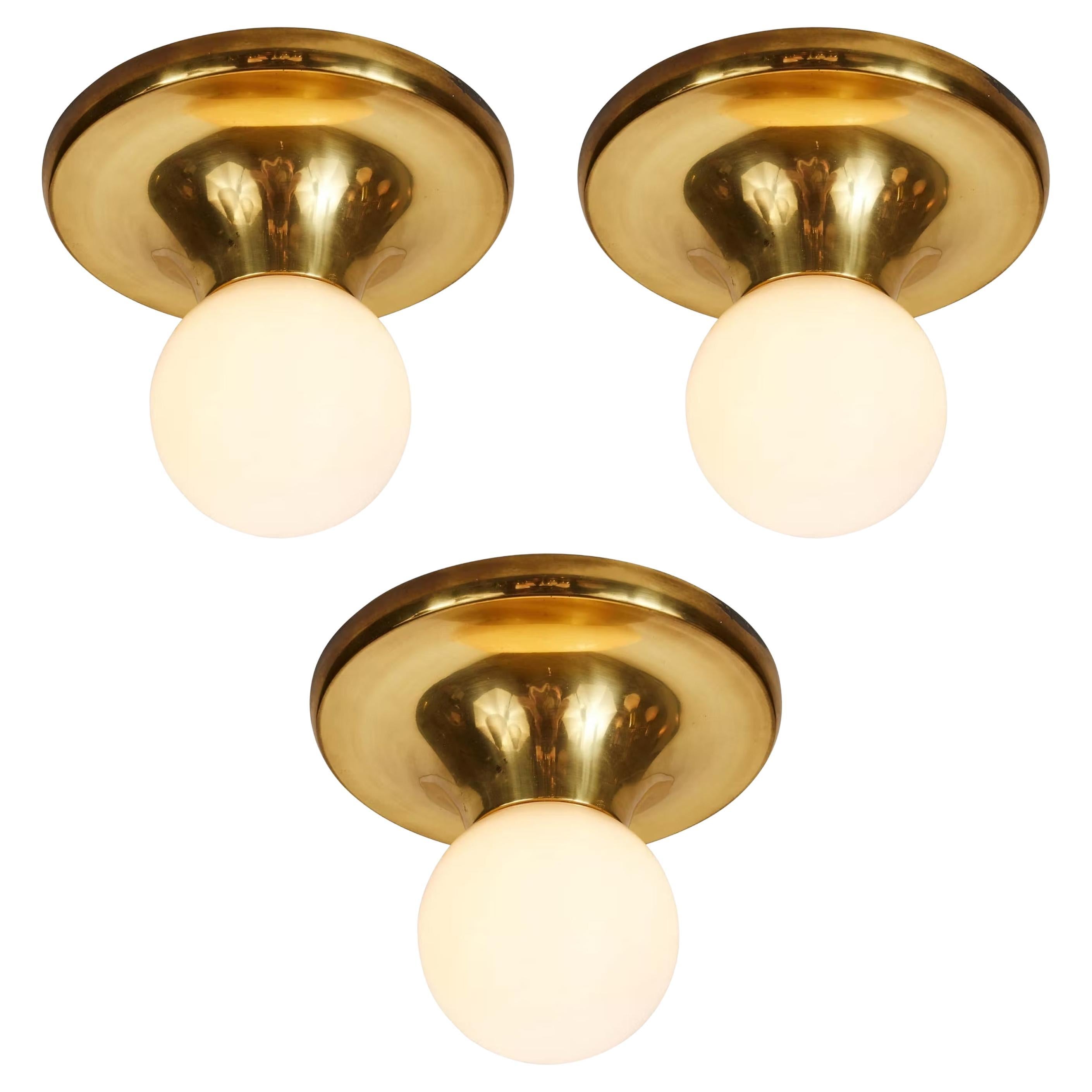 Lampada da parete o soffitto Achille Castiglioni & Pier Giacomo Castiglioni 'Light Ball' del 1960
