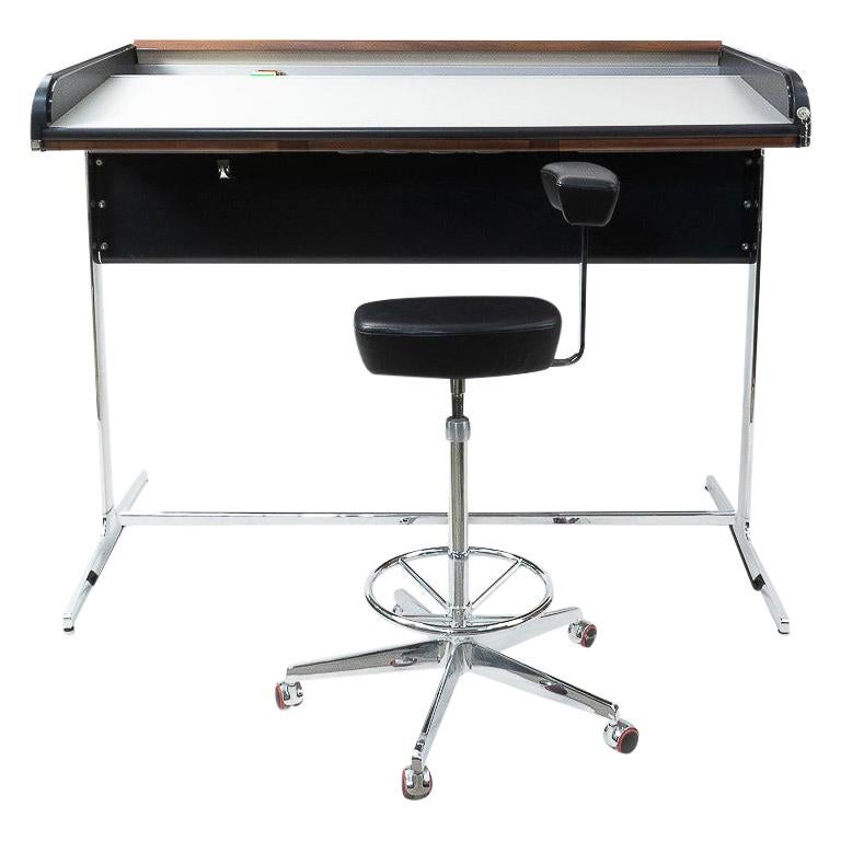 1960s Action Office Standing Desk by George Nelson, Herman Miler production For Sale