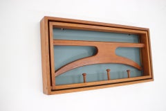 1960s Adam Hoff & Poul Østergaard Teak Coat Hanger