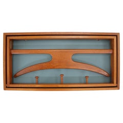 1960s Adam Hoff & Poul Østergaard Teak Coat Hanger