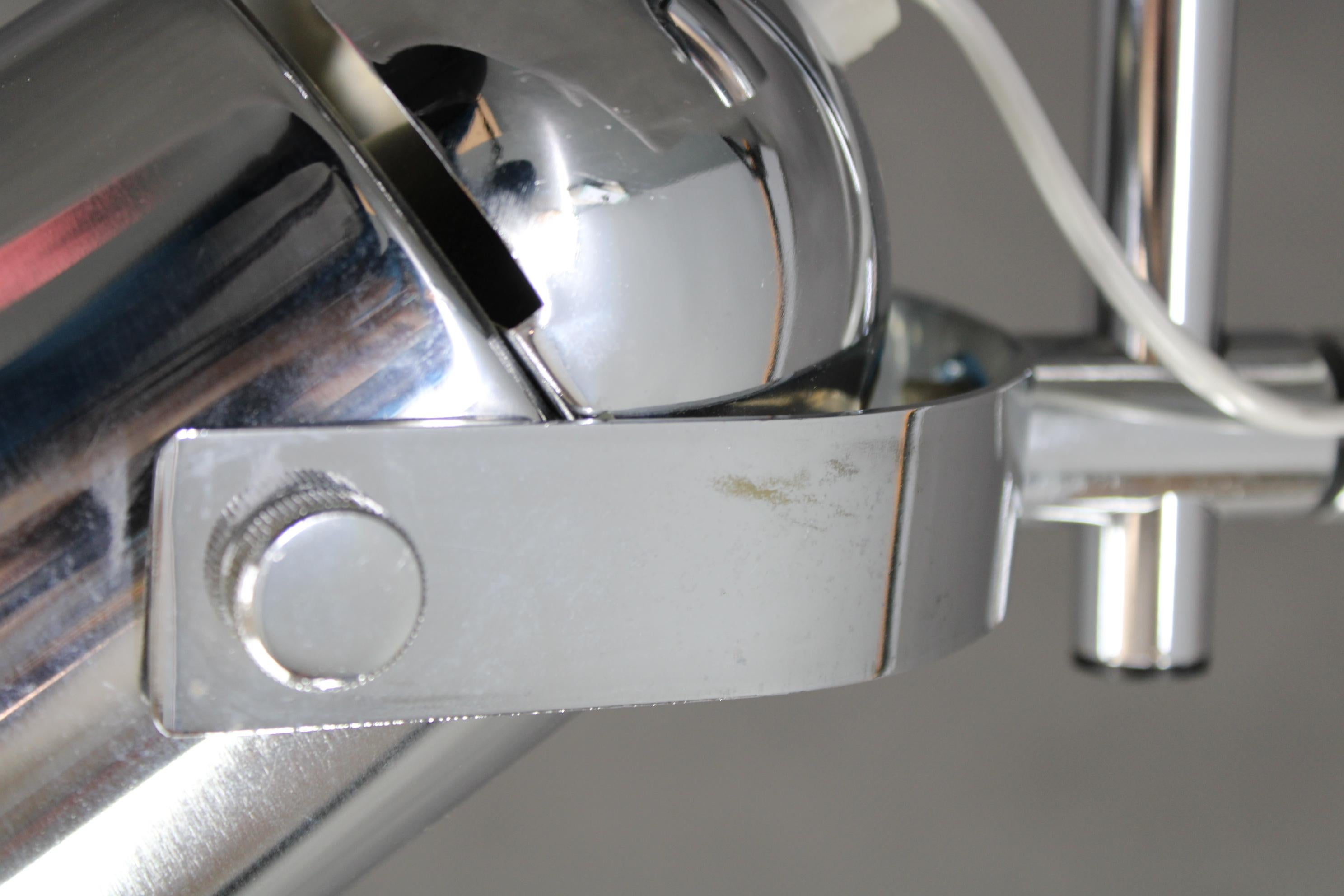 1960s Adjustable Ceiling Light Combi Lux designed by Stanislav Indra, Czechoslov For Sale 2