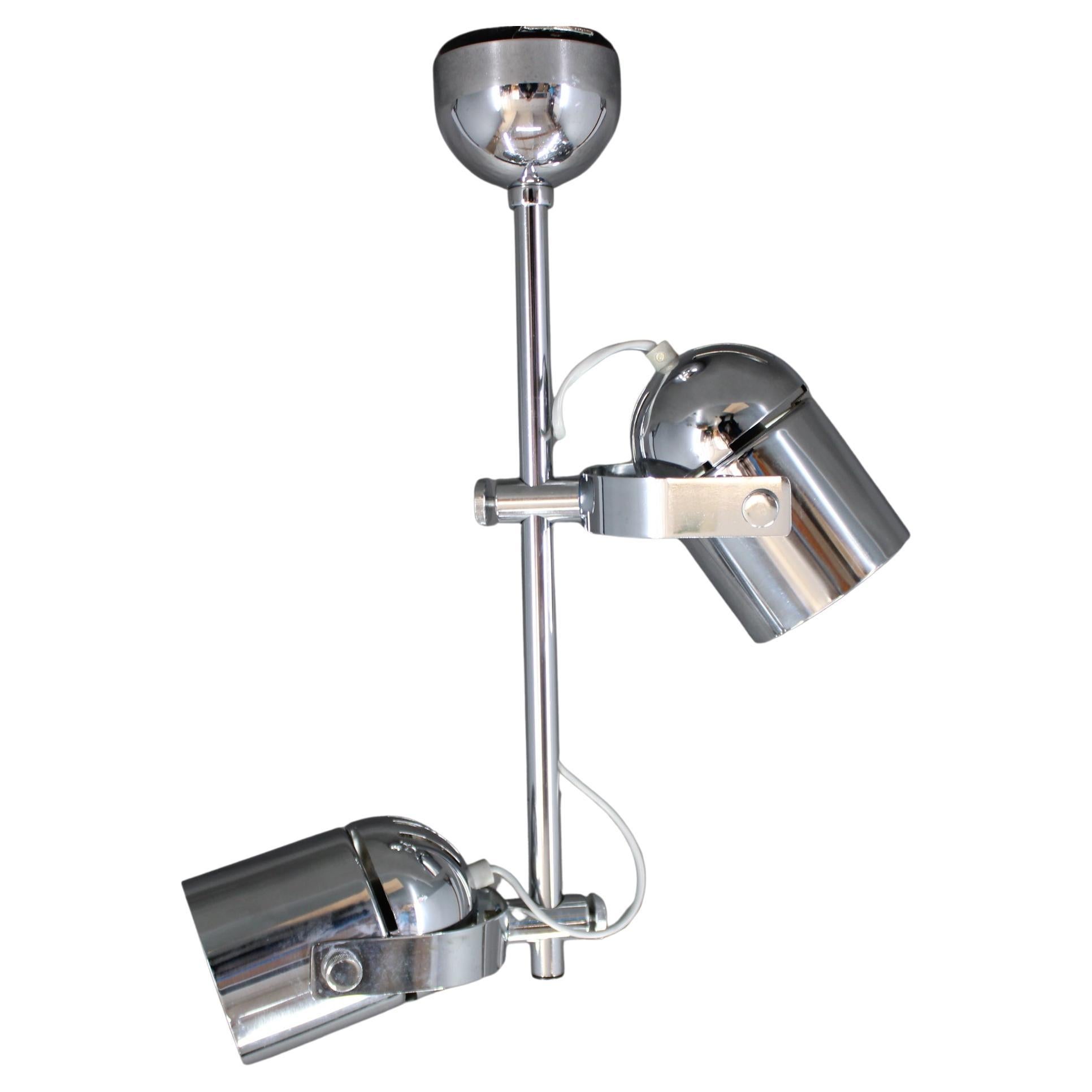 1960s Adjustable Ceiling Light Combi Lux designed by Stanislav Indra, Czechoslov For Sale