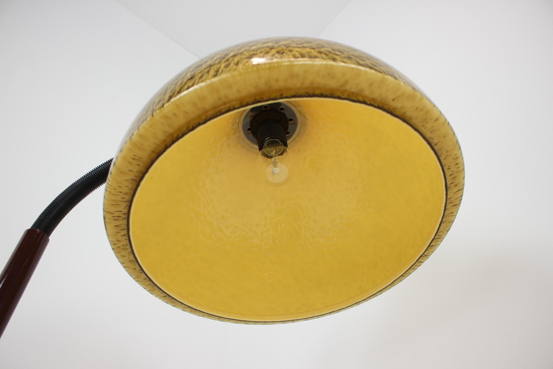 Hungarian 1960s Adjustable Floor Lamp For Sale