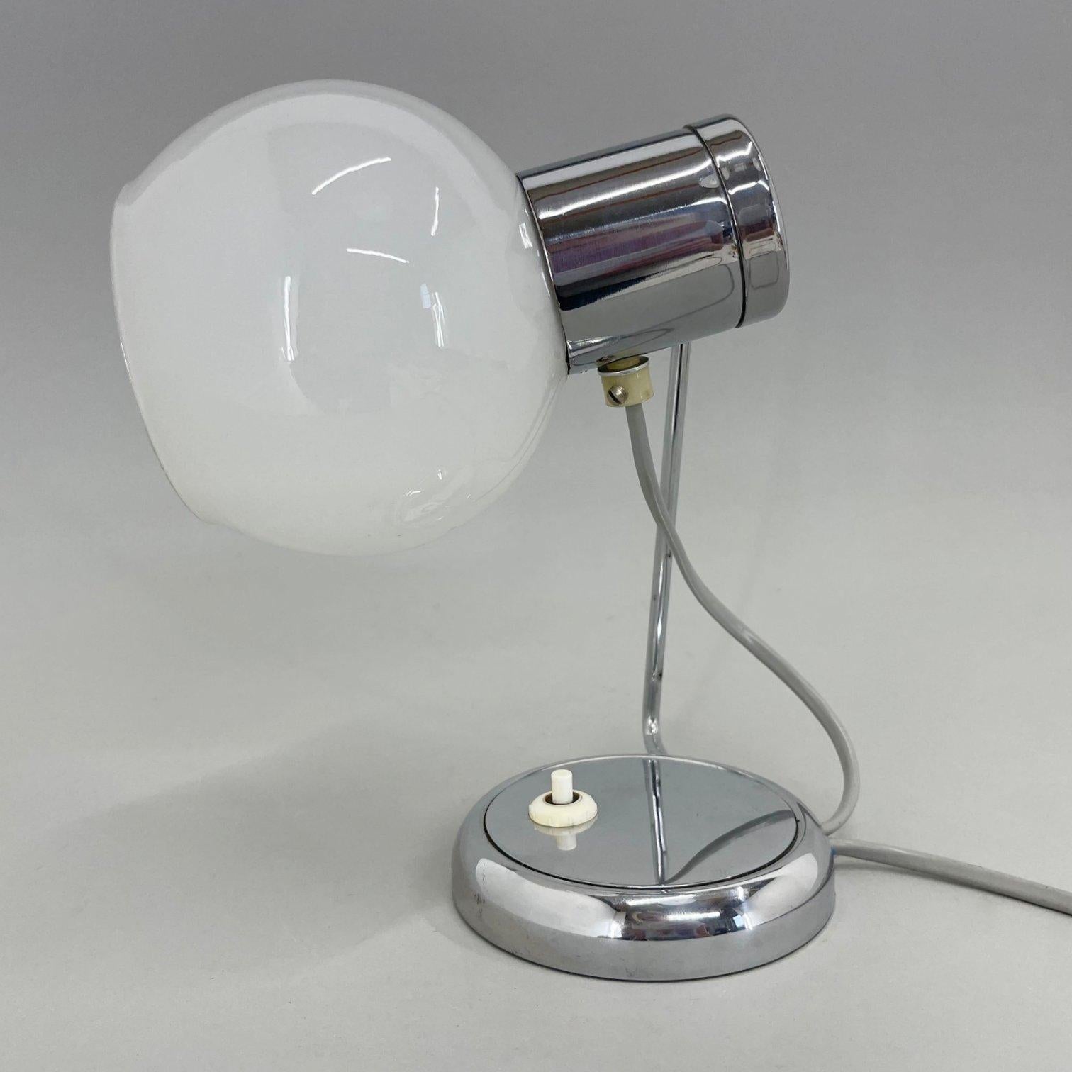 Mid-Century Modern 1960's Adjustable Table Lamp by Drupol, Czechoslovakia