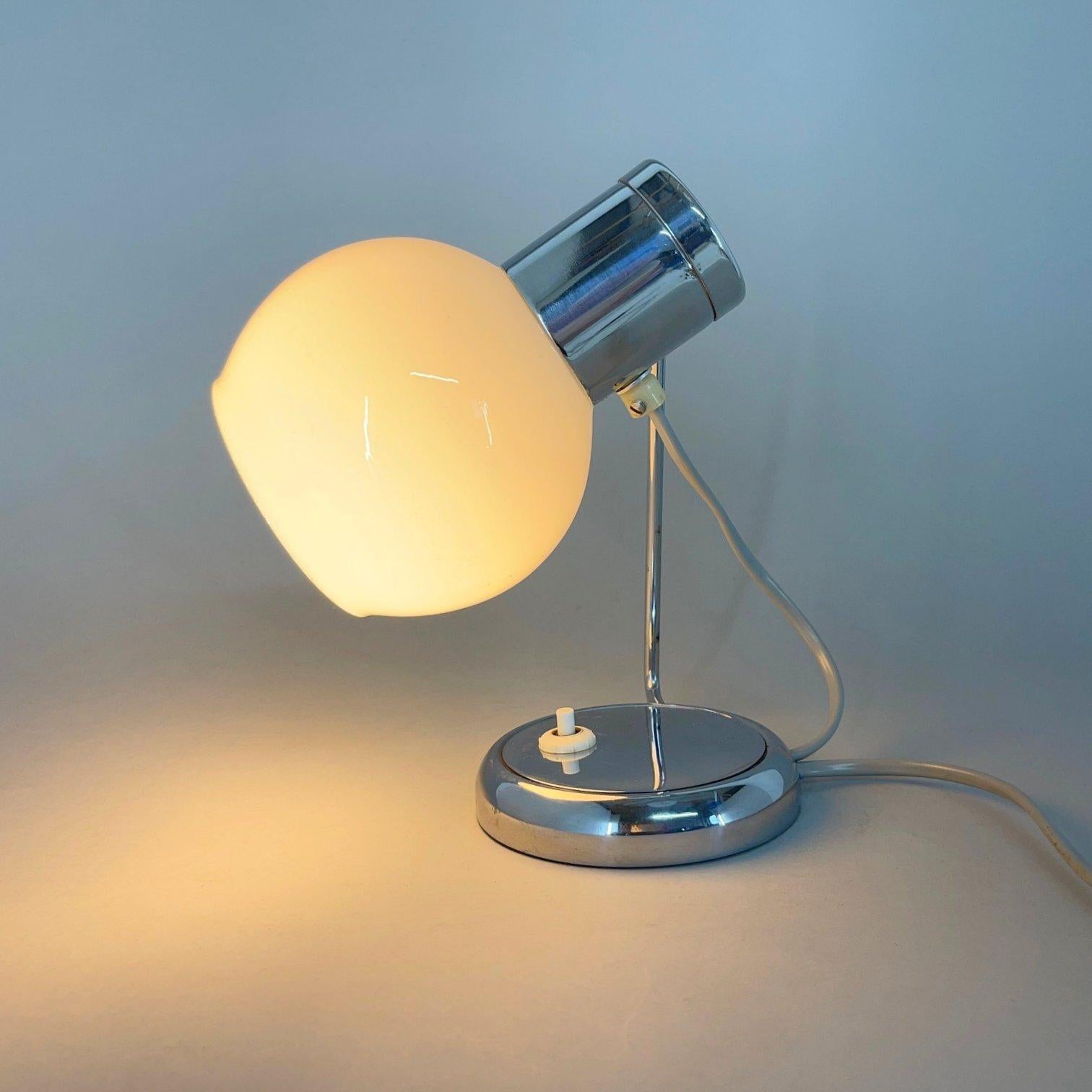 1960's Adjustable Table Lamp by Drupol, Czechoslovakia In Good Condition In Praha, CZ
